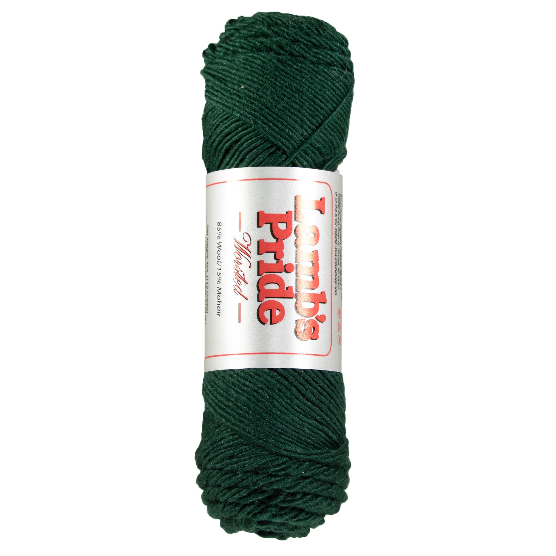 Brown Sheep Lamb's Pride Worsted Yarn - M172 - Deep Pine - Zoom Image
