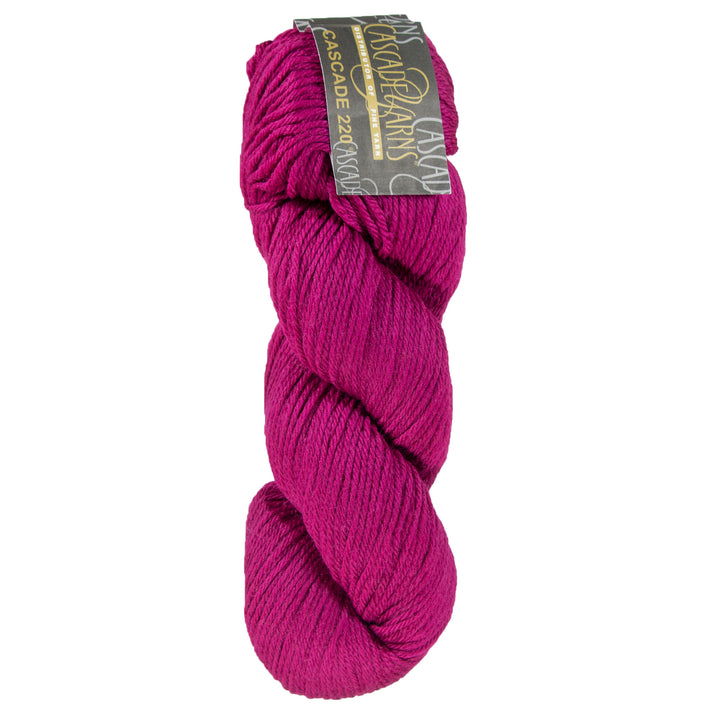 Cascade 220 Yarn - 7803 Magenta - Zoom Image