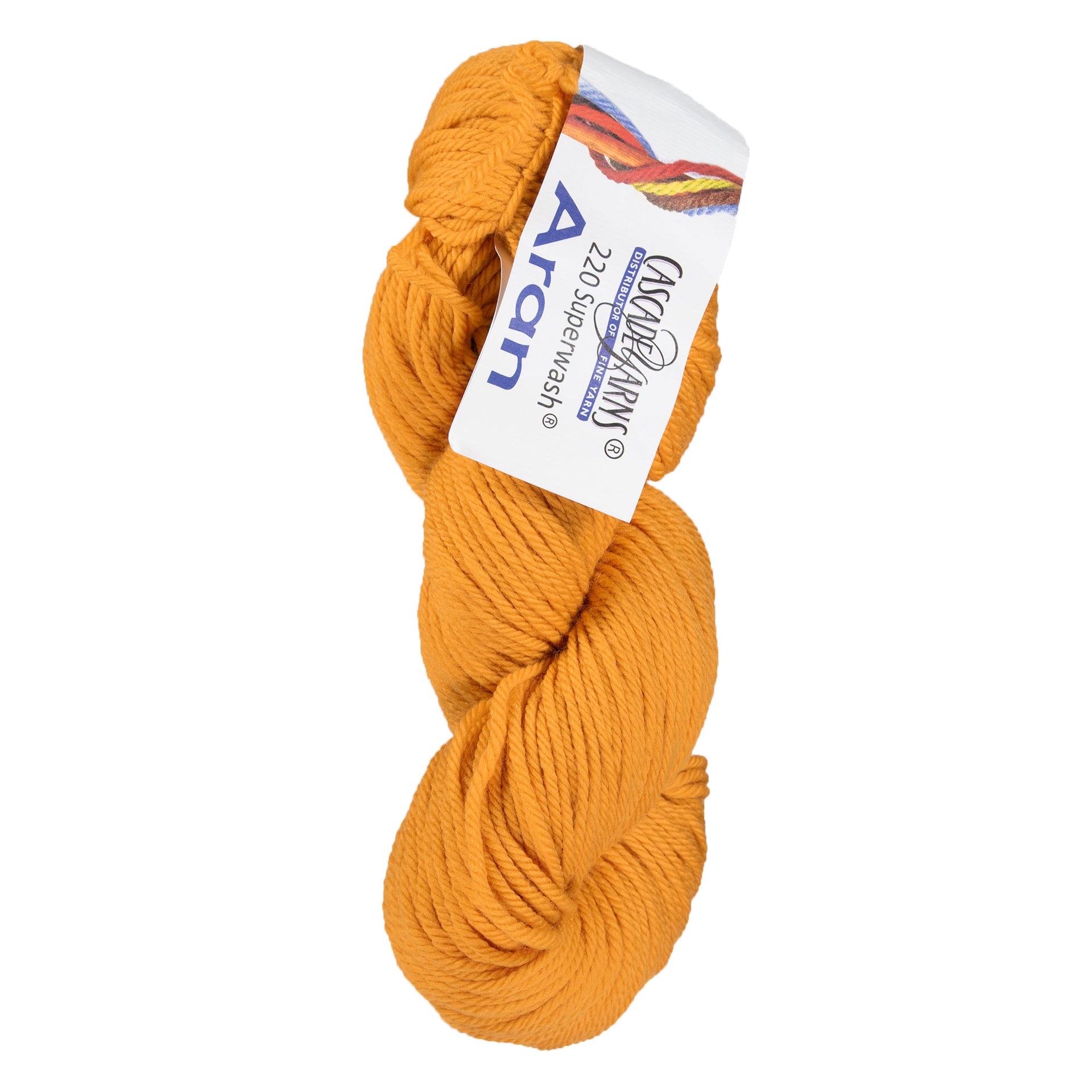 Cascade Yarns 220 Superwash Aran Yarn - 0241 Sunflower - Zoom Image
