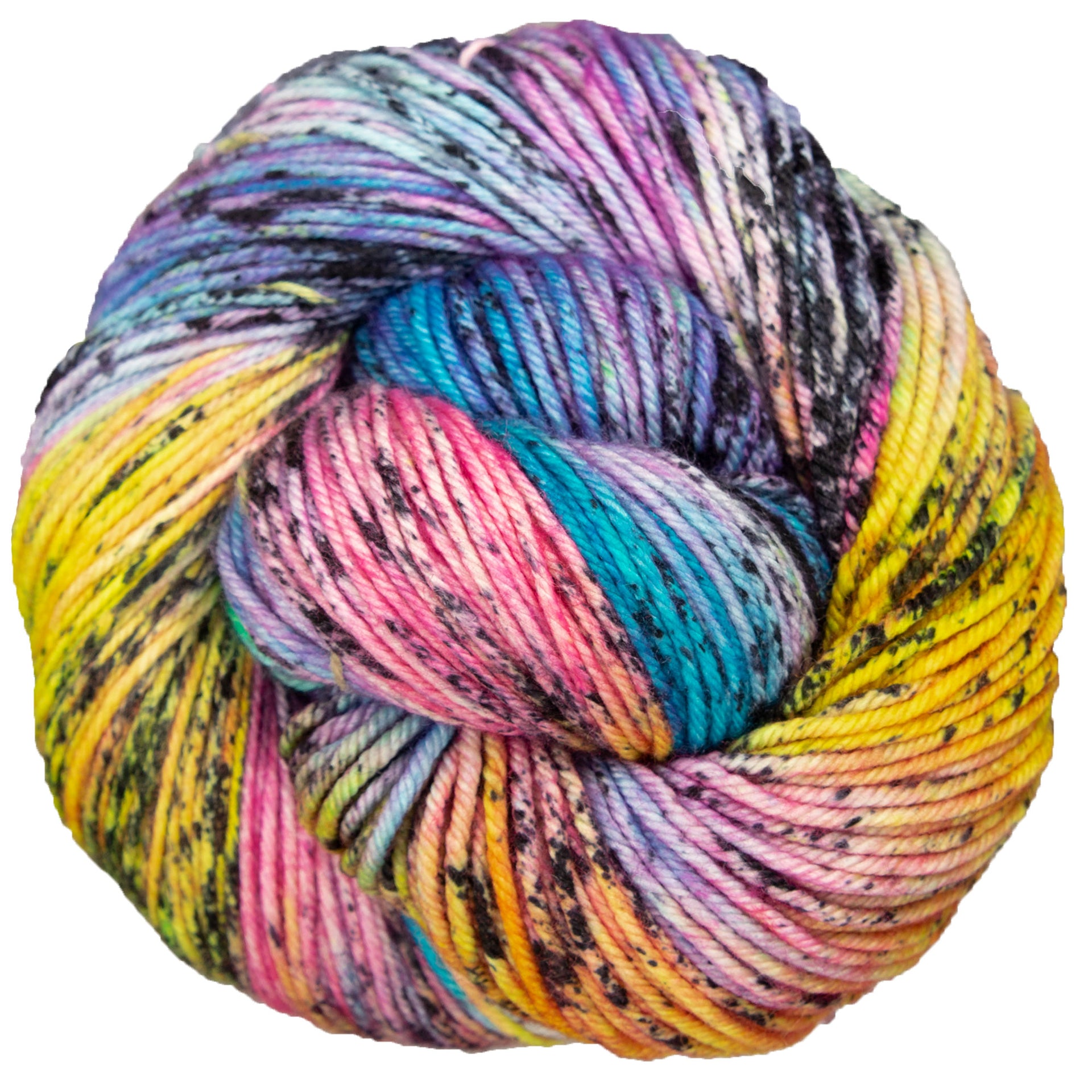 Madelinetosh Tosh Vintage Yarn - Electric Rainbow - Zoom Image

