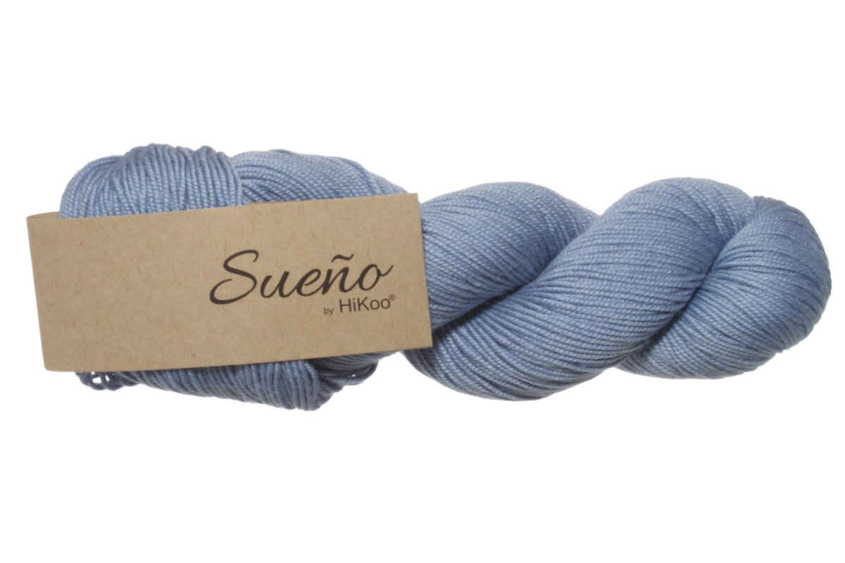 HiKoo Sueno Yarn - 1134 - Smokey Rain - Extra Image