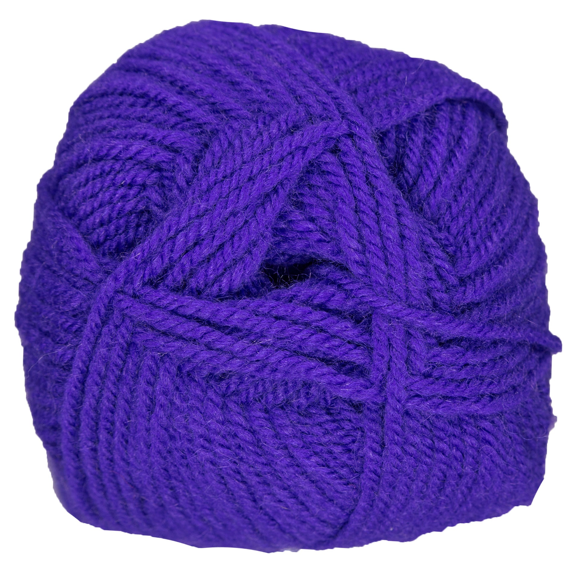 Plymouth Yarn Encore Worsted Yarn - 1384 Bright Purple - Zoom Image
