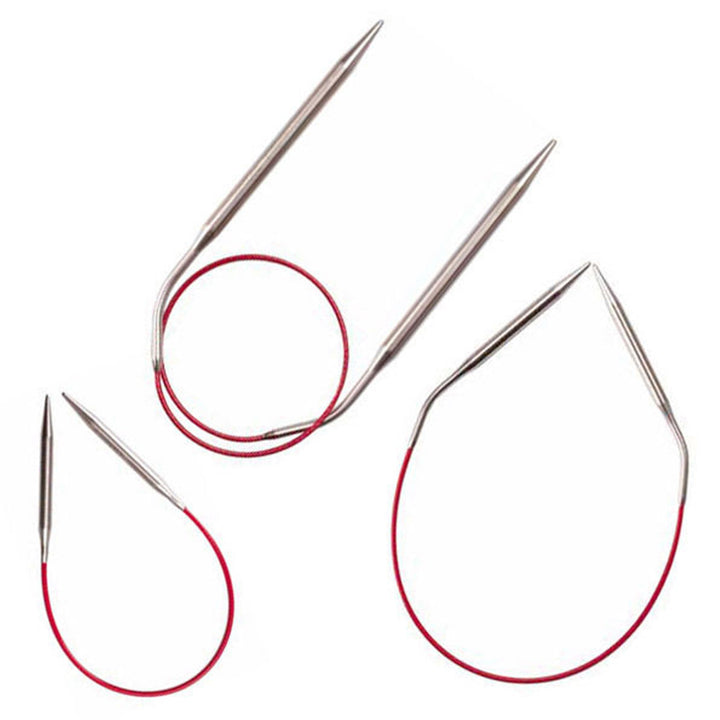 ChiaoGoo Knit RED Circular Needles - US 2.5 (3.00mm) - 16" - Zoom Image