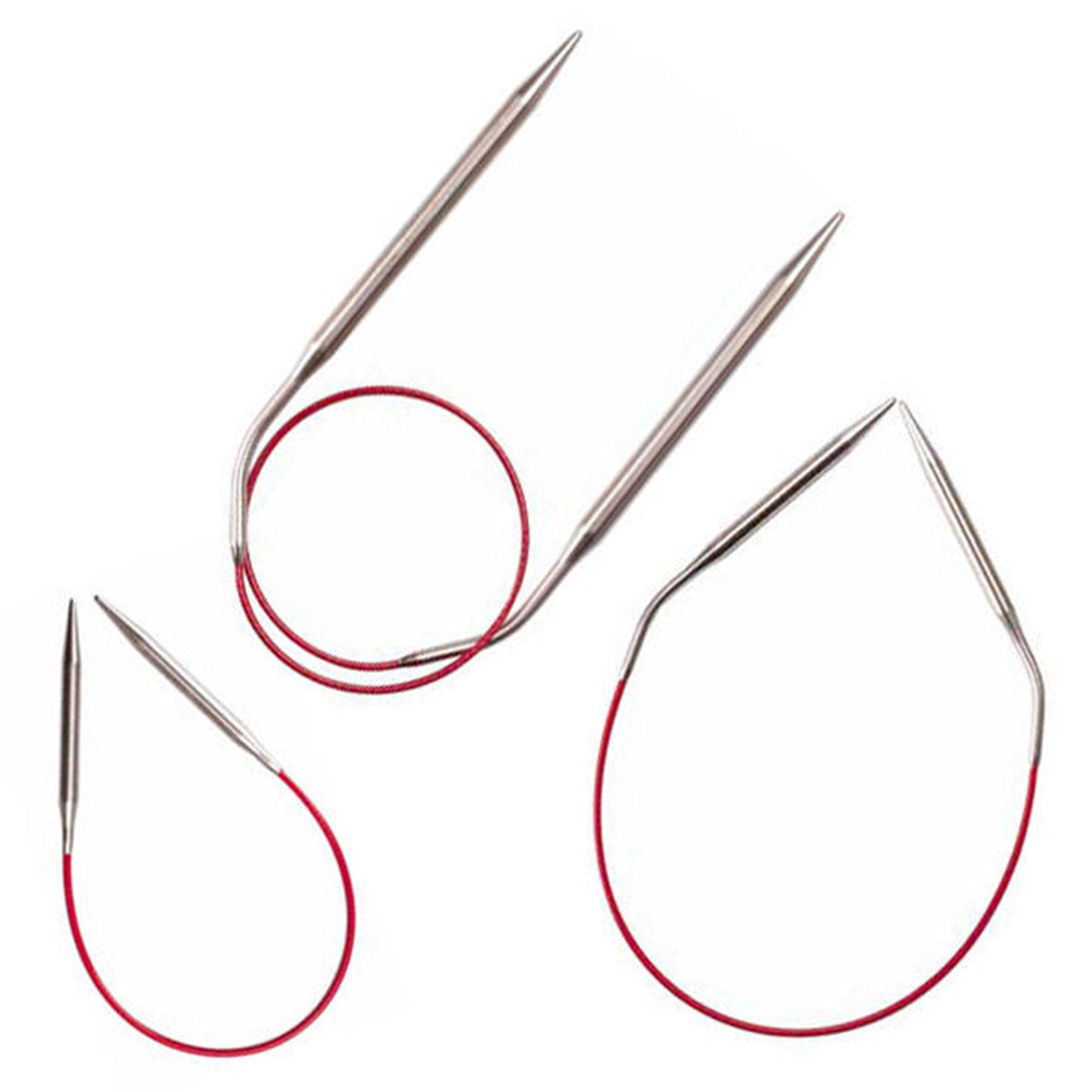 ChiaoGoo Knit RED Circular Needles - US 1.5 (2.50mm) - 24" - Extra Image