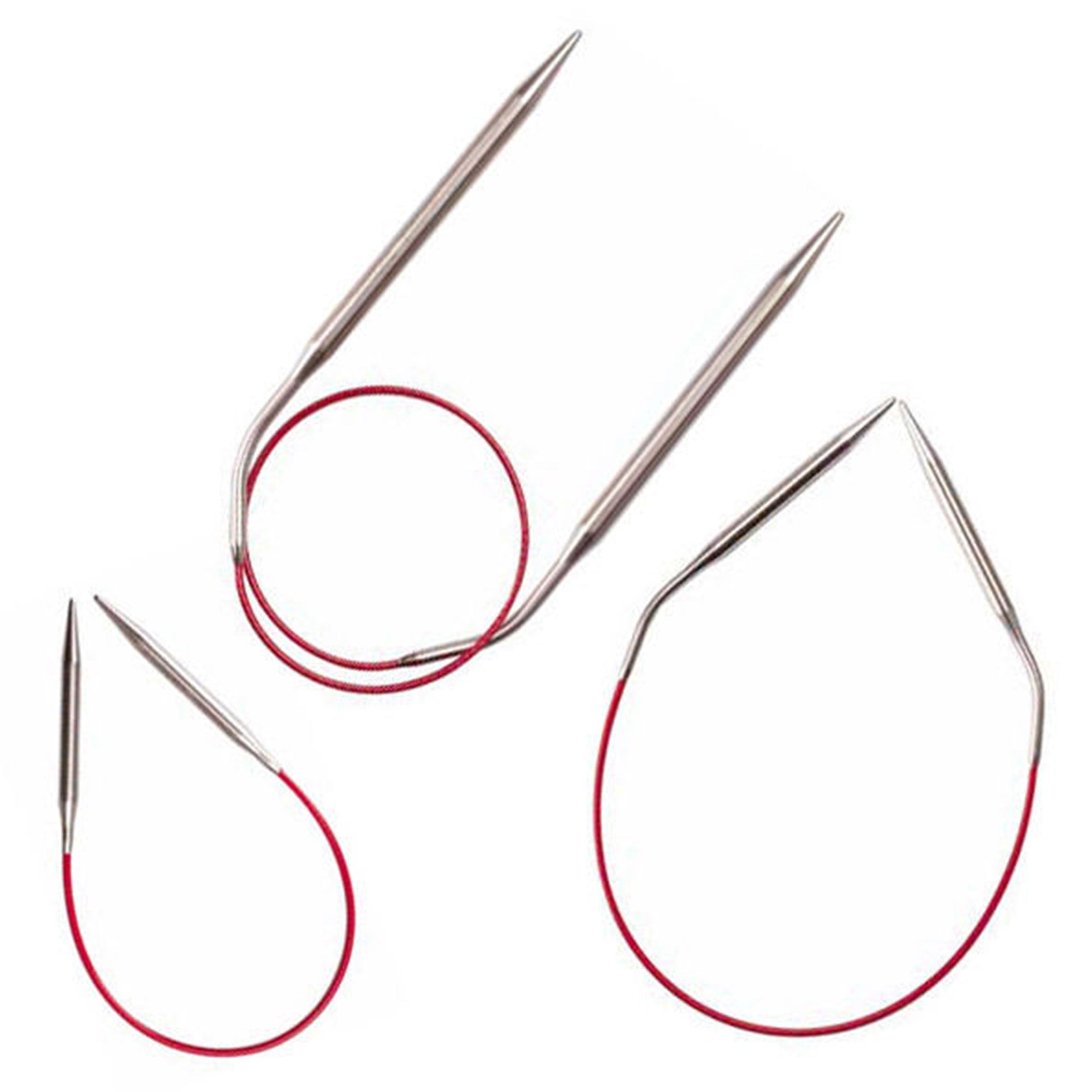 ChiaoGoo Knit RED Circular Needles - US 1.5 (2.50mm) - 24" - Zoom Image