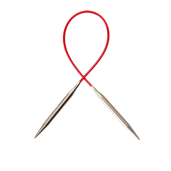 ChiaoGoo Knit RED Circular Needles - US 6 (4.00mm) - 12" - Zoom Image