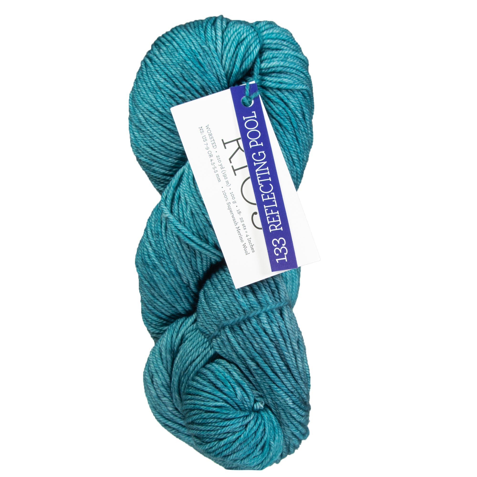 Malabrigo Rios Yarn - 133 Reflecting Pool - Zoom Image