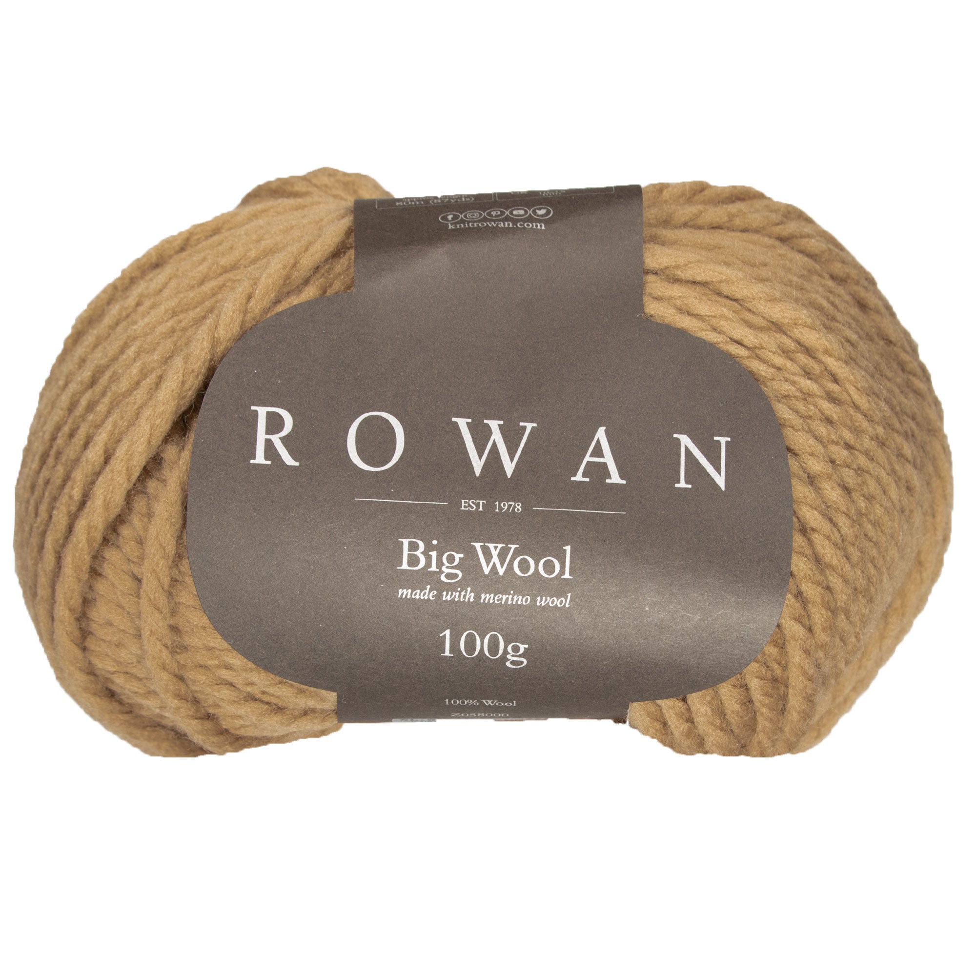 Rowan Big Wool Yarn - 82 Biscotti - Zoom Image
