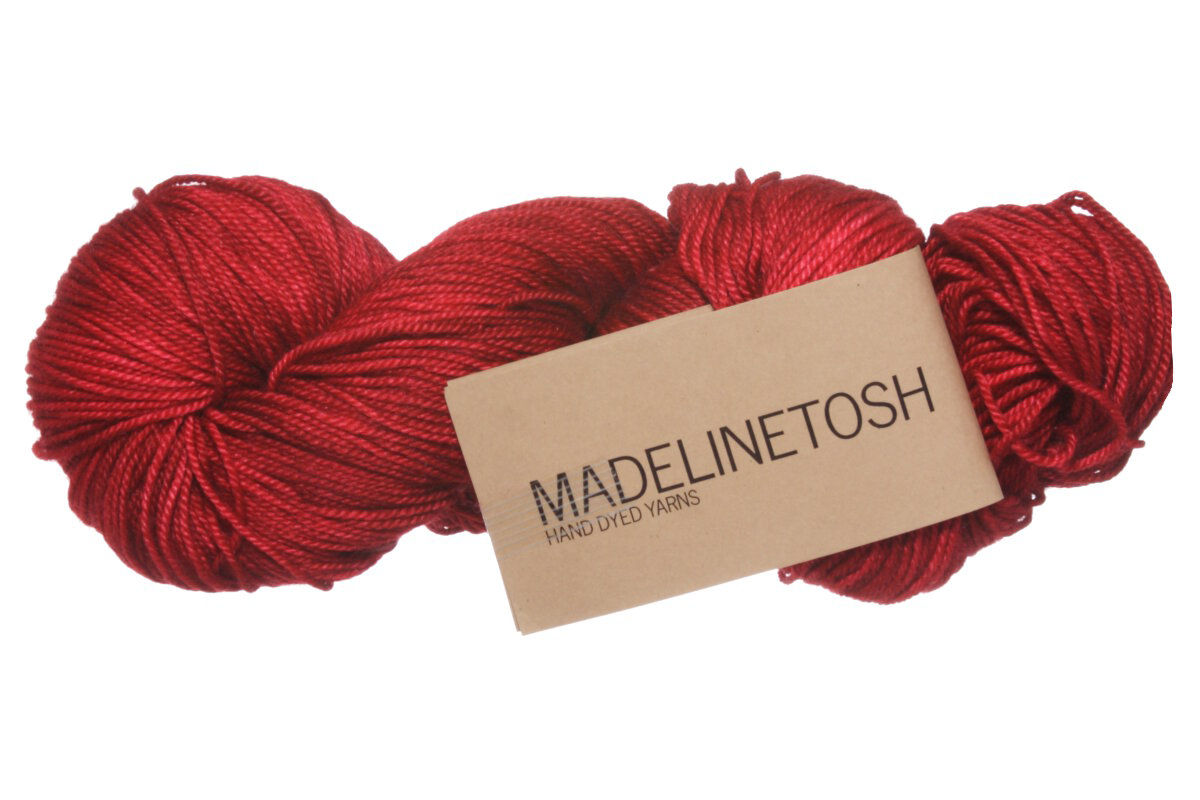 Madelinetosh Pashmina Yarn - Blood Runs Cold - Extra Image

