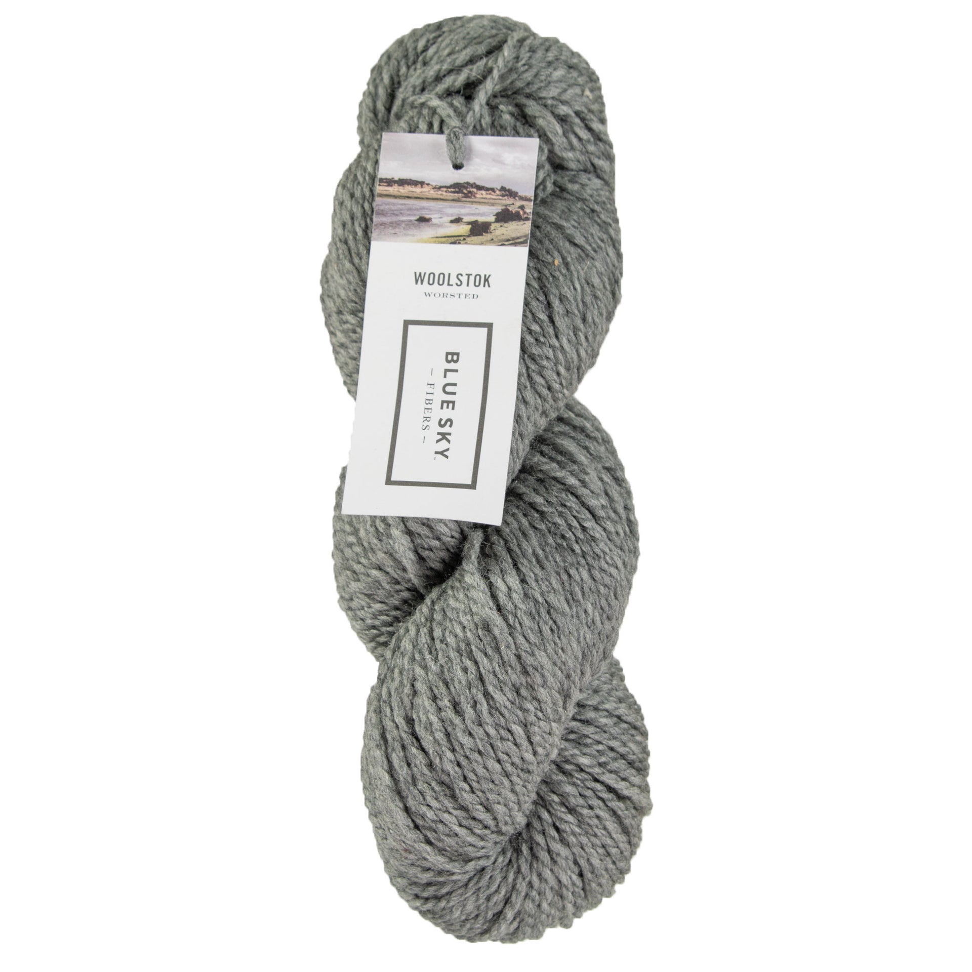 Blue Sky Fibers Woolstok Yarn - 1301 Storm Cloud - Zoom Image
