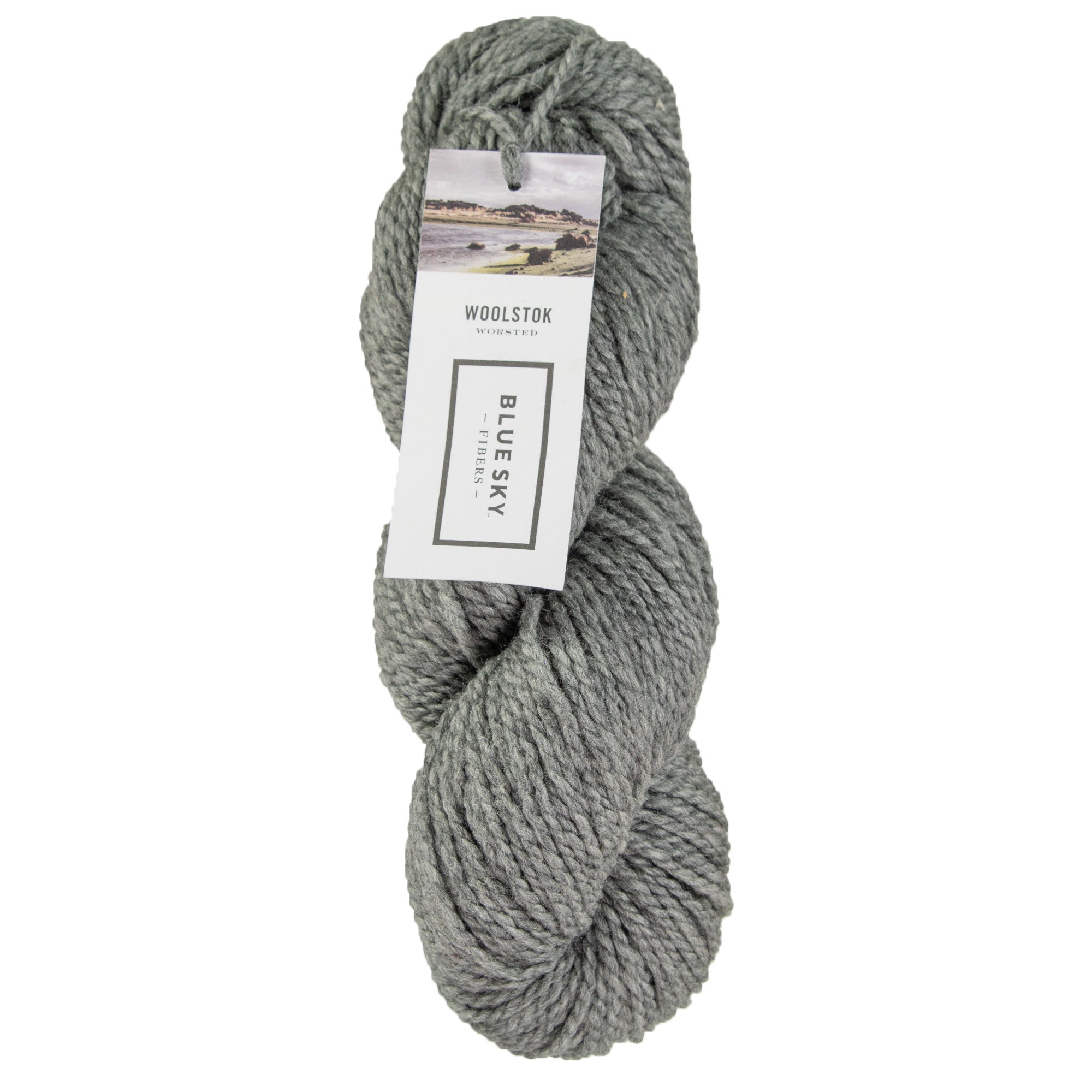 Blue Sky Fibers Woolstok Yarn - 1301 Storm Cloud - Zoom Image