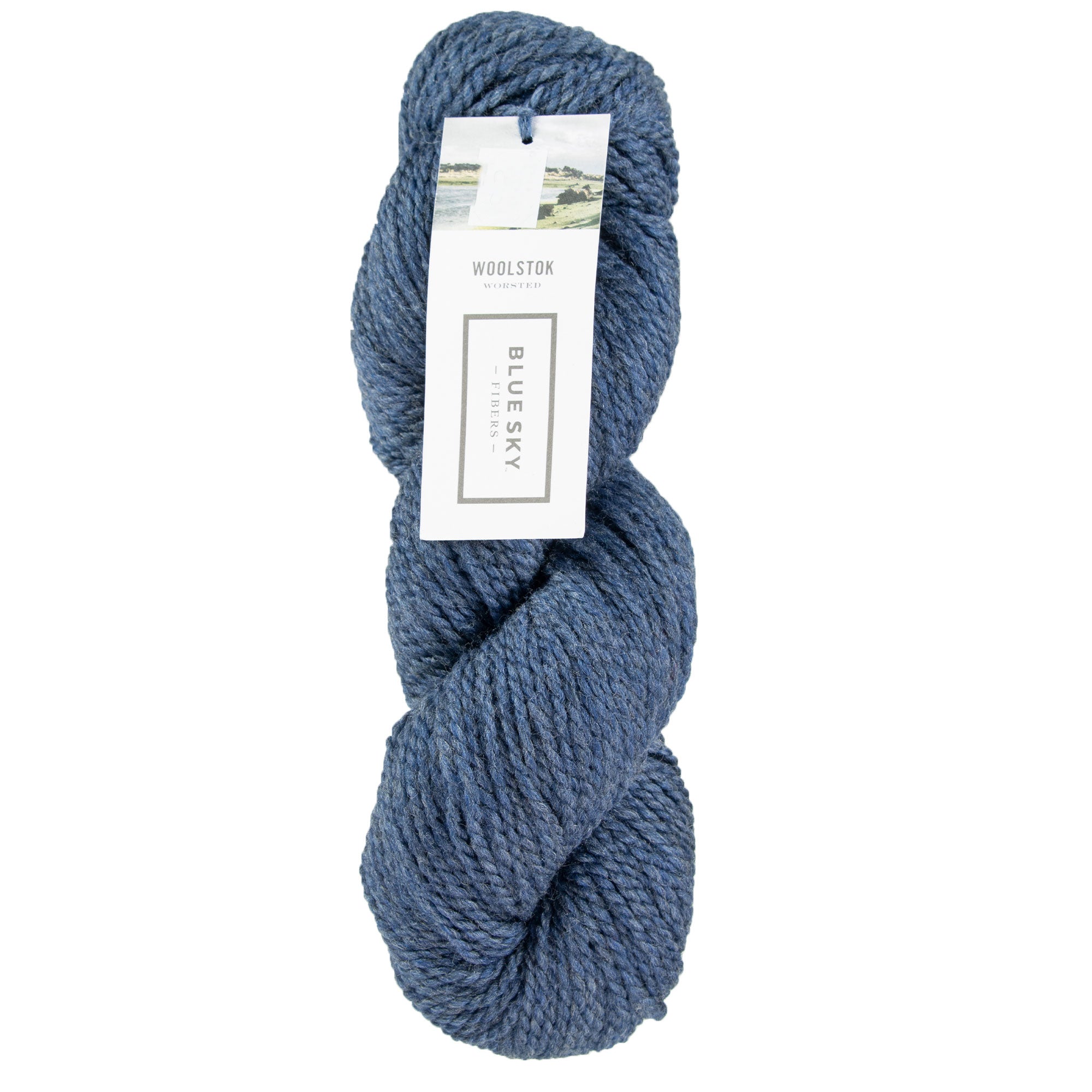Blue Sky Fibers Woolstok Yarn - 1305 October Sky - Zoom Image