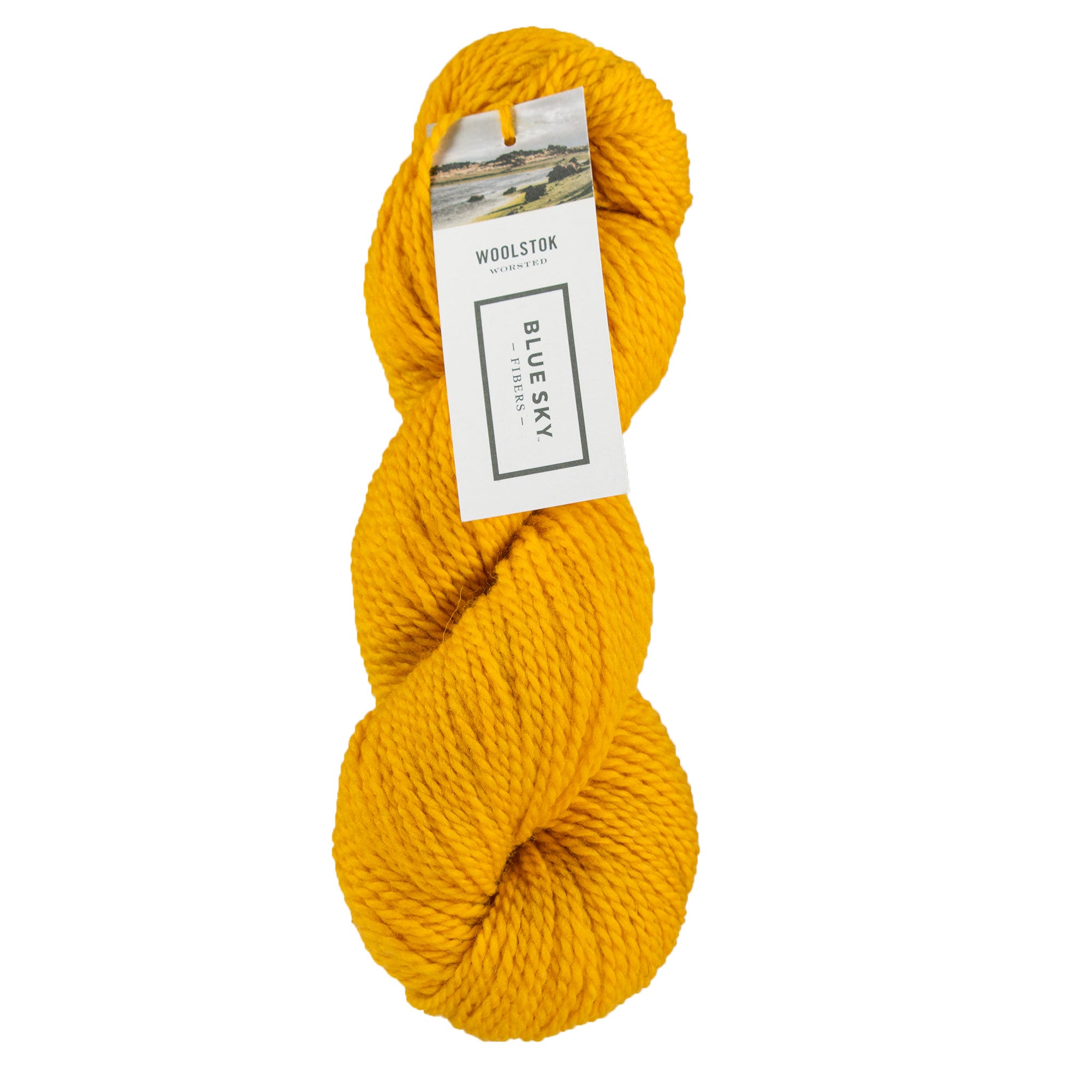 Blue Sky Fibers Woolstok Yarn - 1316 Spun Gold - Zoom Image