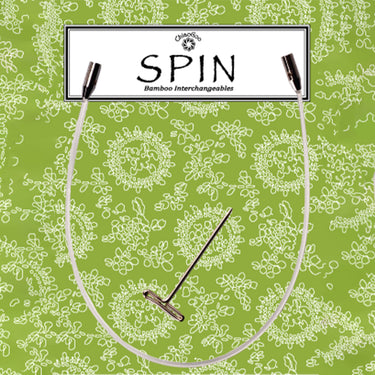 ChiaoGoo SPIN Cables Needles - 08"/20cm [L] - Zoom Image