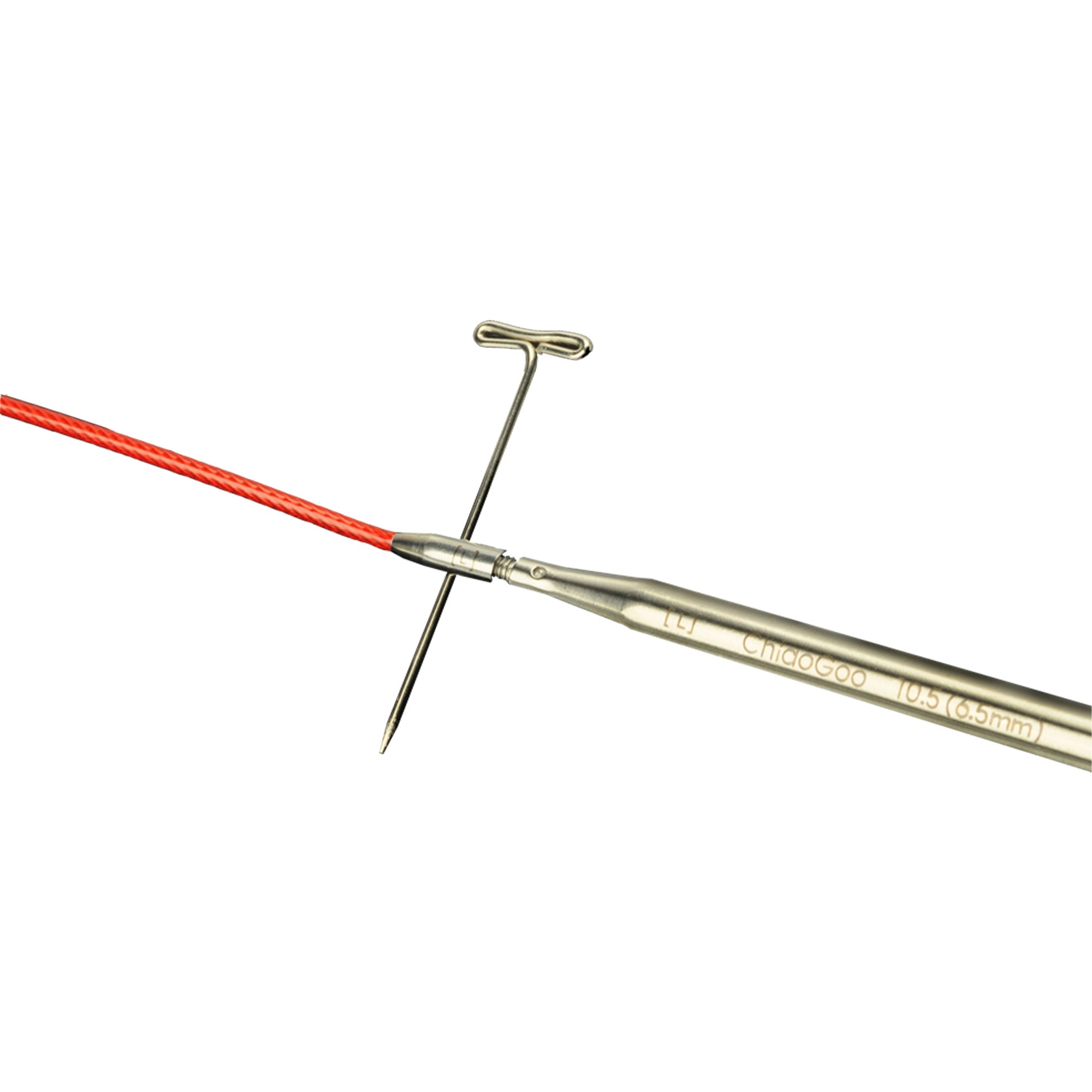 ChiaoGoo TWIST Red Cables Needles - 14"/35cm [M] - Zoom Image