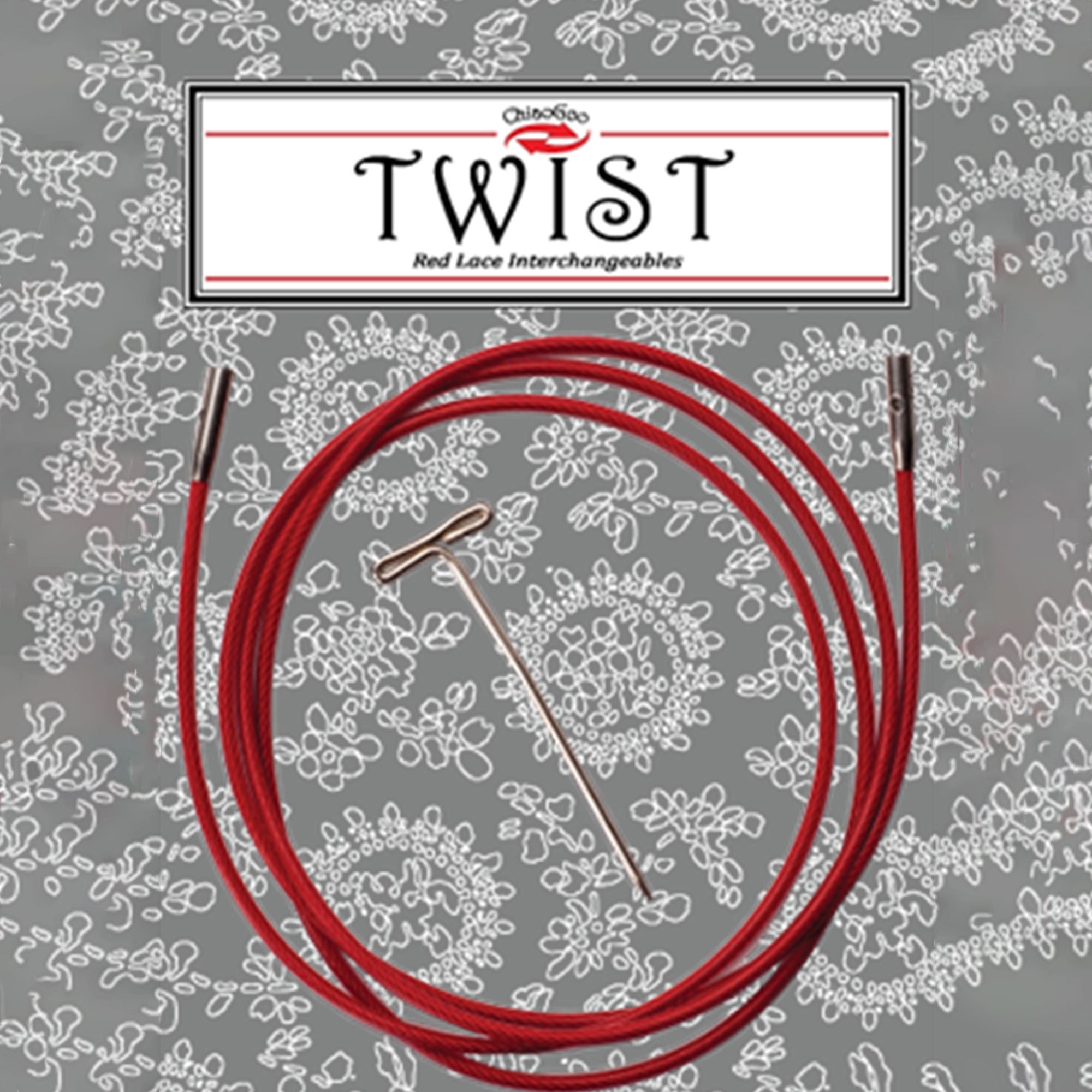 ChiaoGoo TWIST Red Cables Needles - 37"/93cm [M] - Zoom Image
