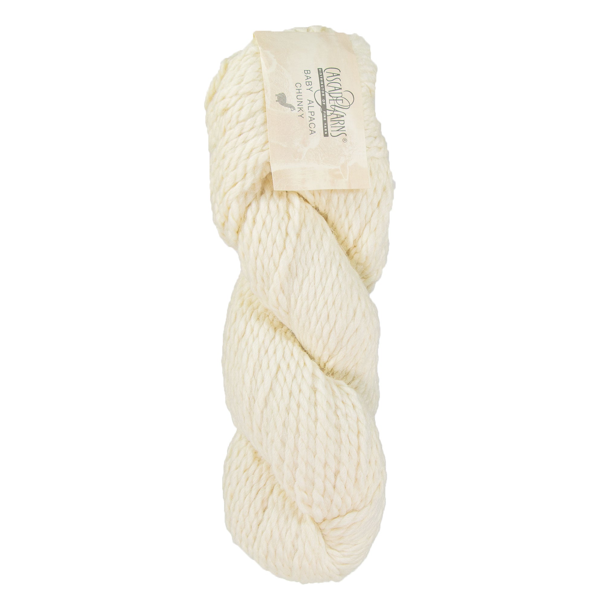 Cascade Yarns Baby Alpaca Chunky Yarn - 565 Ecru - Zoom Image