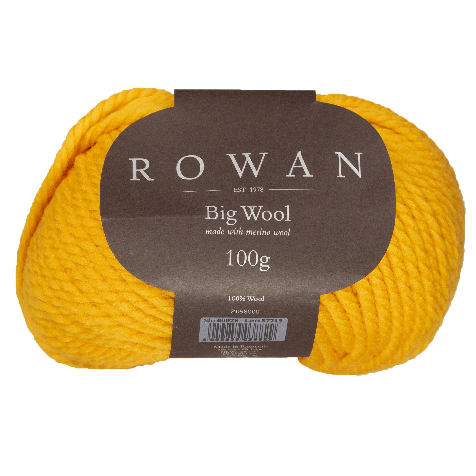 Rowan Big Wool Yarn - 78 Yolk - Zoom Image
