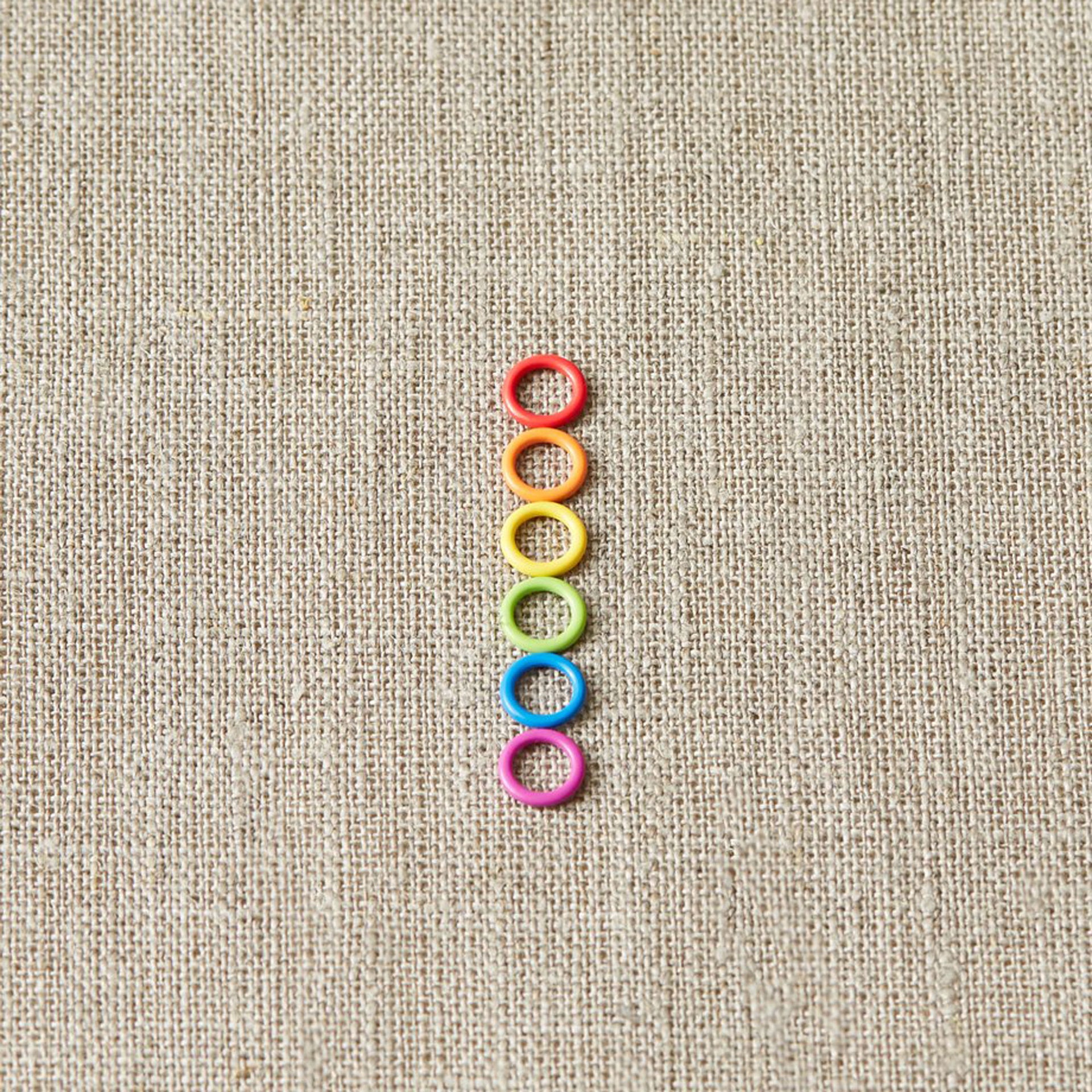 Cocoknits Maker's Keep Accessories - Colorful Ring Stitch Markers - Small - Zoom Image
