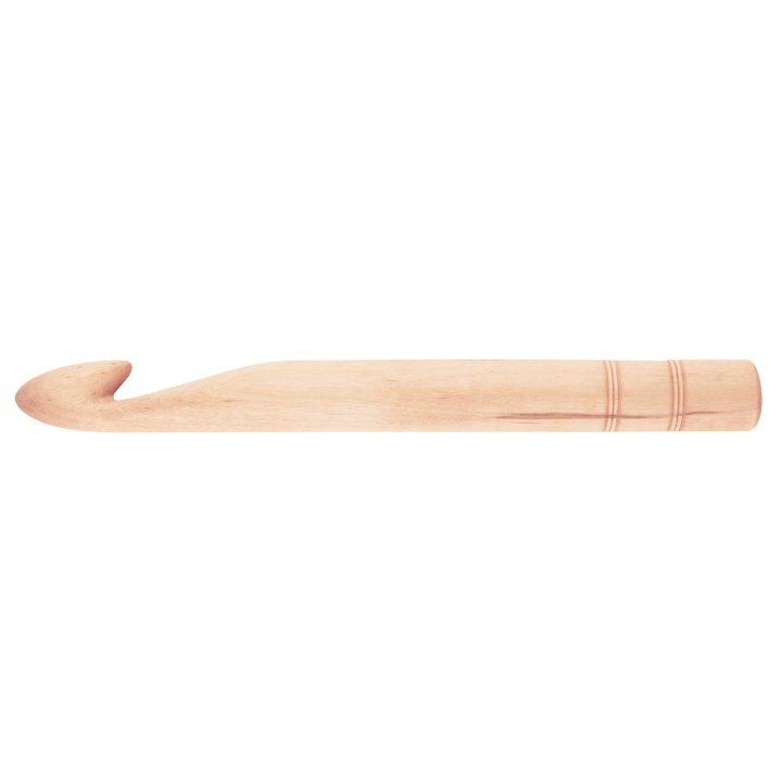 KnitPro Jumbo Birch Crochet Hooks - 30.0mm - Extra Image
