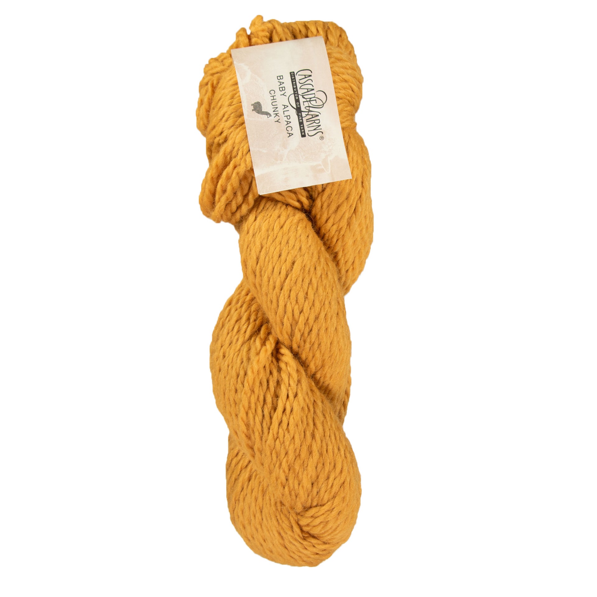 Cascade Yarns Baby Alpaca Chunky Yarn - 642 Sunflower - Zoom Image
