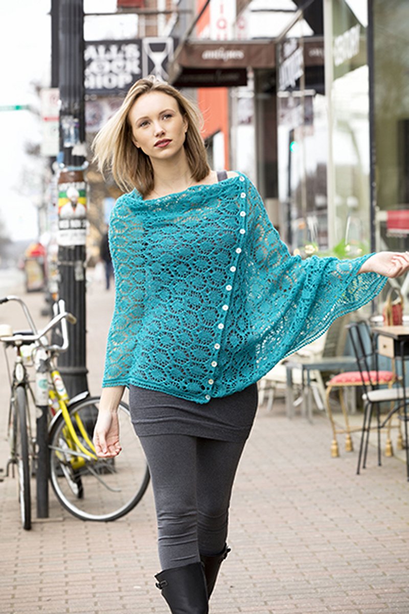 Universal Yarn Contrarian Shawls: Book 2 Patterns - Conversions Shawl - PDF Download - Extra Image
