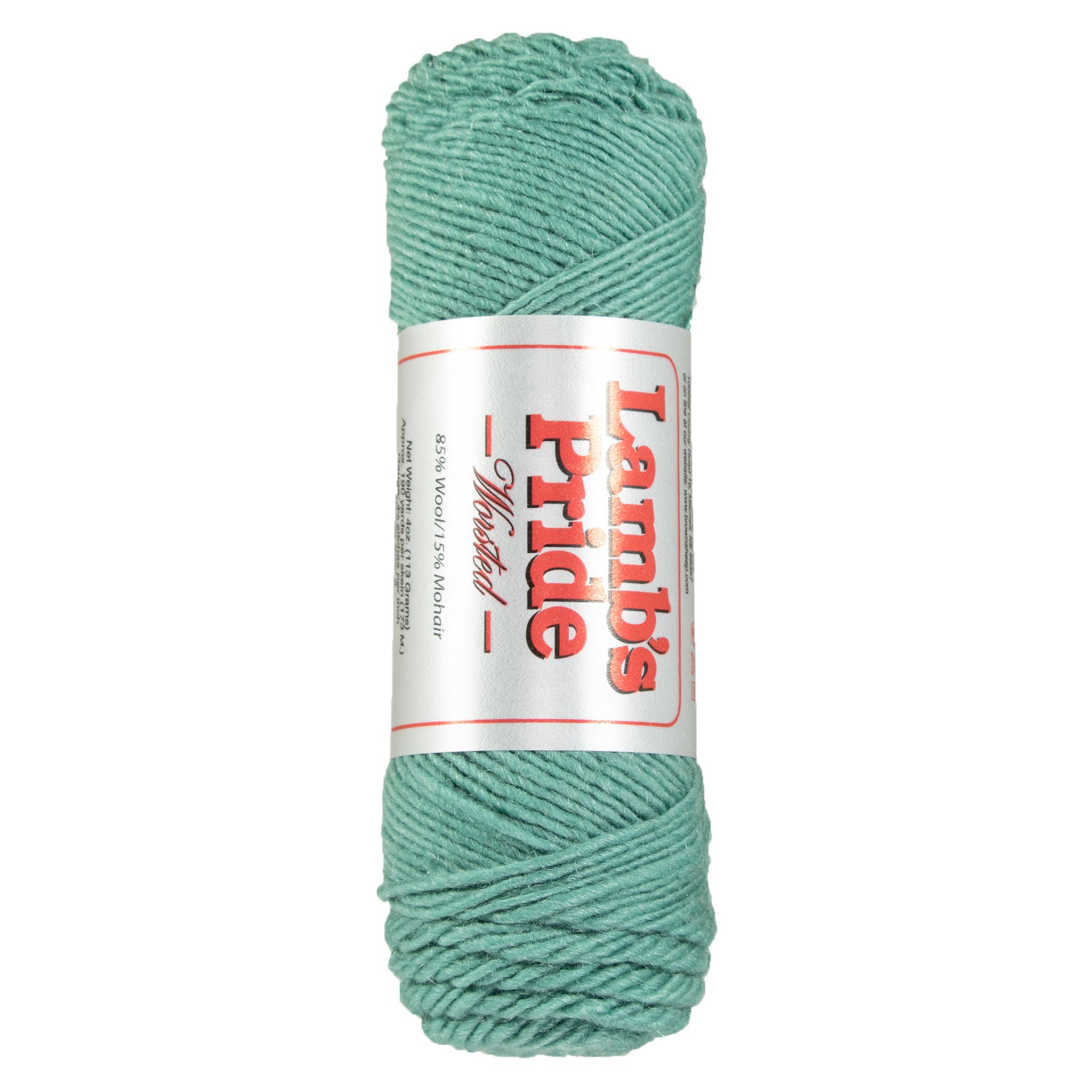 Brown Sheep Lamb's Pride Worsted Yarn - M016 Seafoam - Zoom Image
