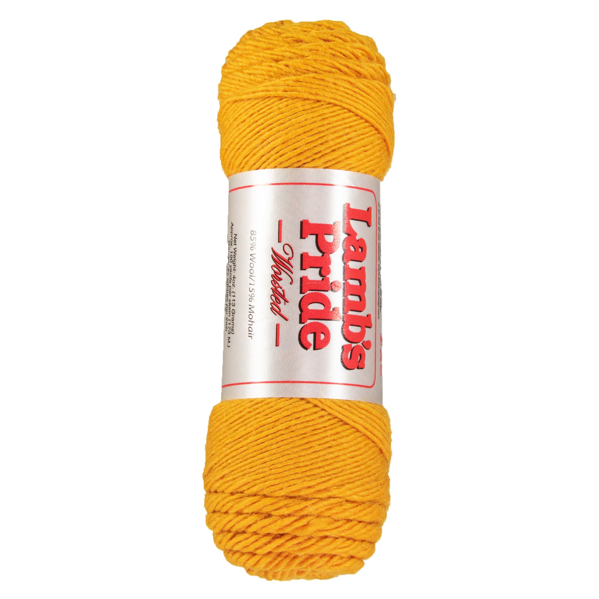 Brown Sheep Lamb's Pride Worsted Yarn - M174 - Wild Mustard - Zoom Image

