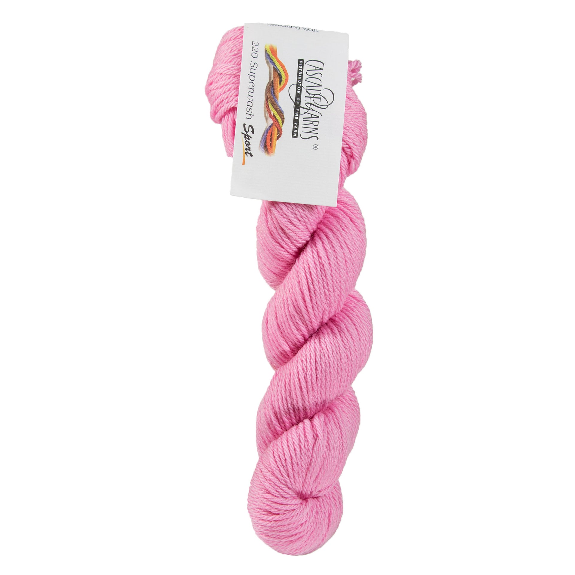Cascade Yarns 220 Superwash Sport Yarn - 0836 Pink Ice - Zoom Image
