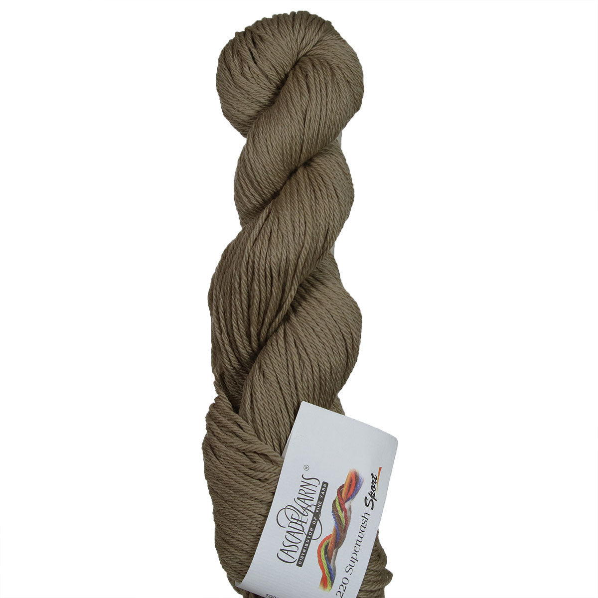 Cascade Yarns 220 Superwash Sport Yarn - 0873 Extra Creme Cafe - Extra Image

