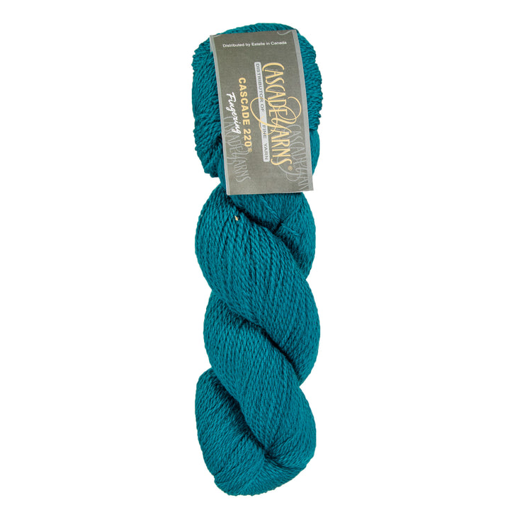 Cascade 220 Fingering Yarn - 9420 Como Blue - Zoom Image