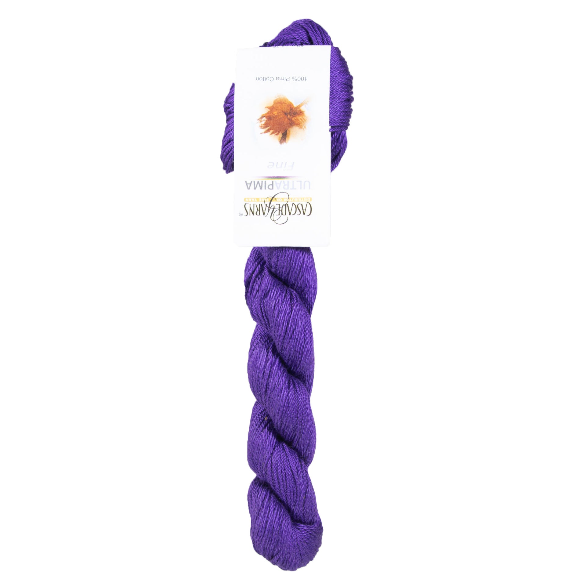 Cascade Yarns Ultra Pima Fine Yarn - 3821 Deep Periwinkle - Zoom Image
