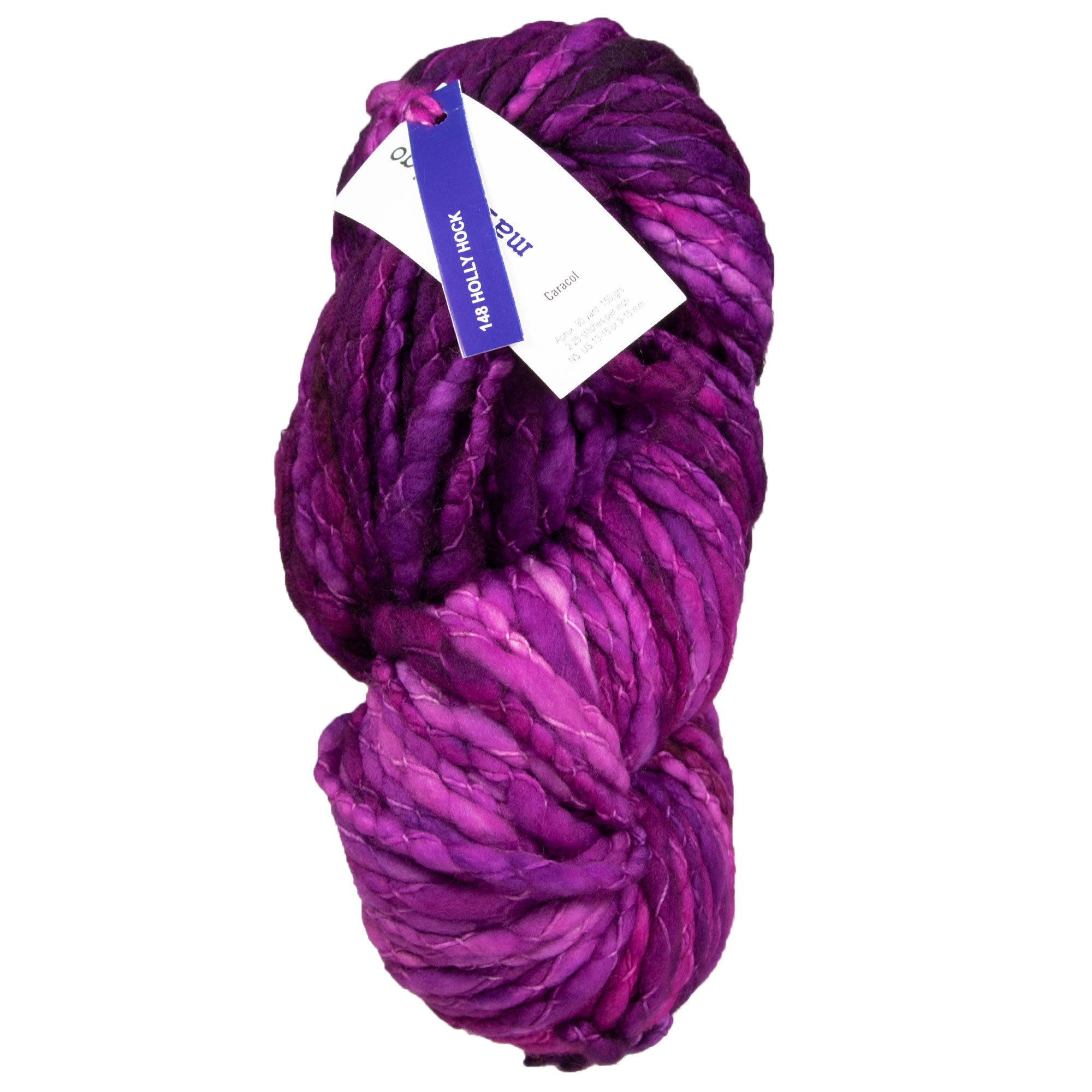 Malabrigo Caracol Yarn - 148 Hollyhock - Zoom Image