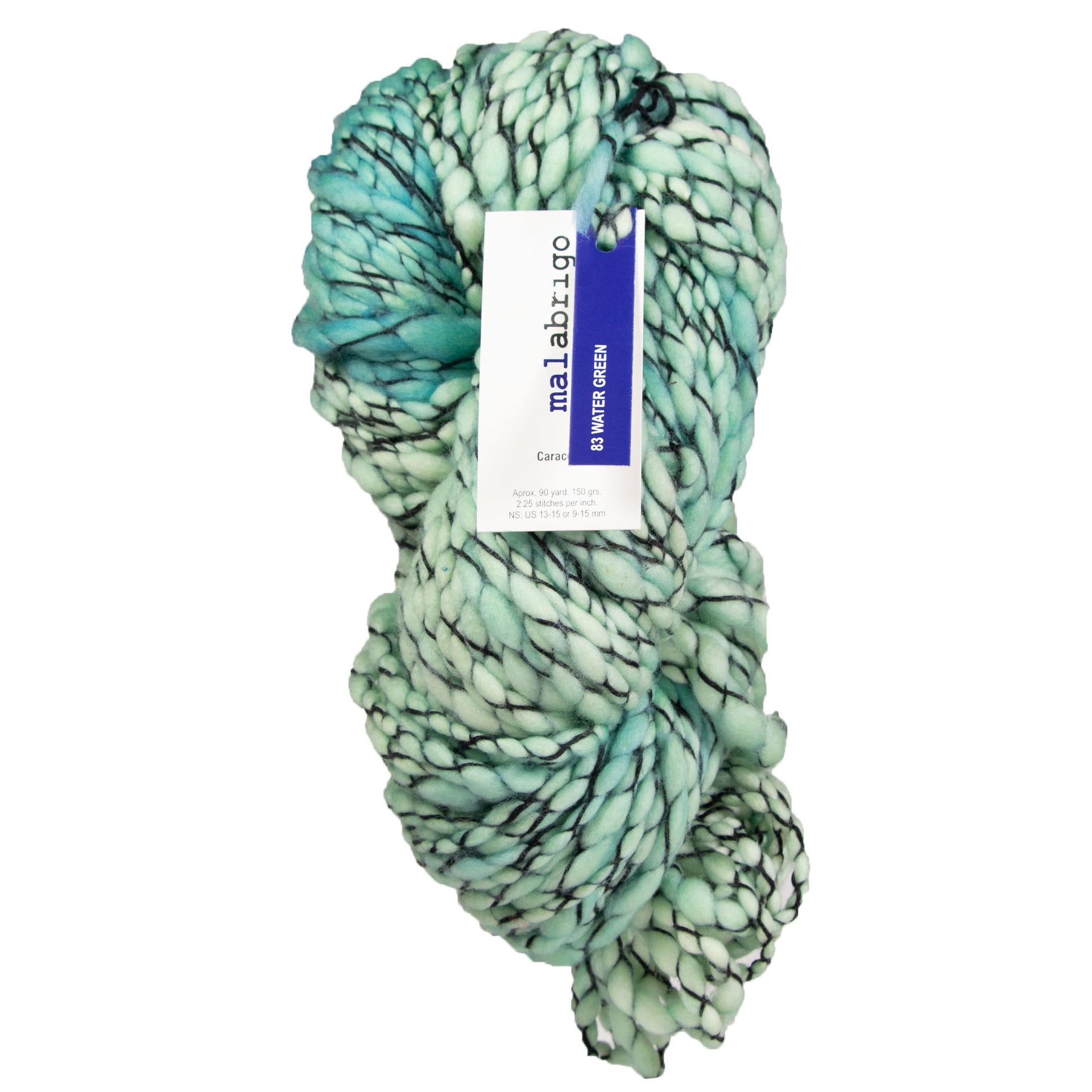 Malabrigo Caracol Yarn - 083 Water Green - Zoom Image
