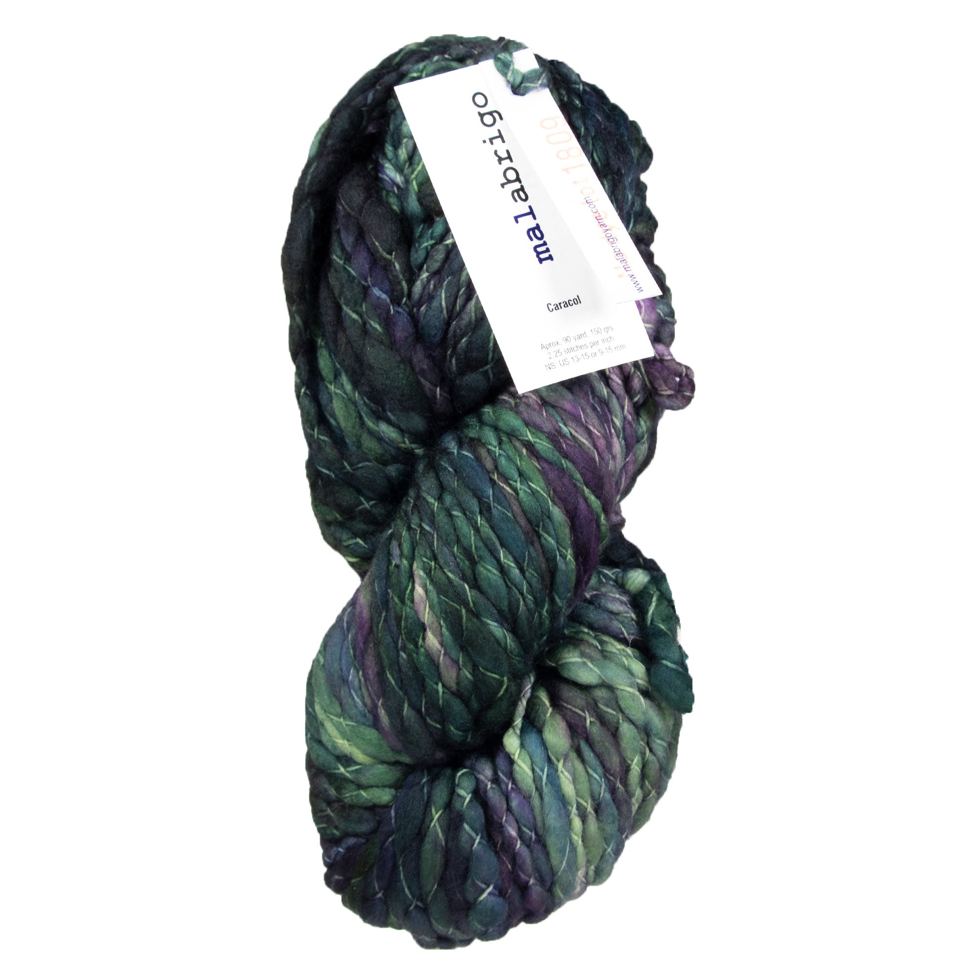 Malabrigo Caracol Yarn - 863 Zarzamora - Zoom Image