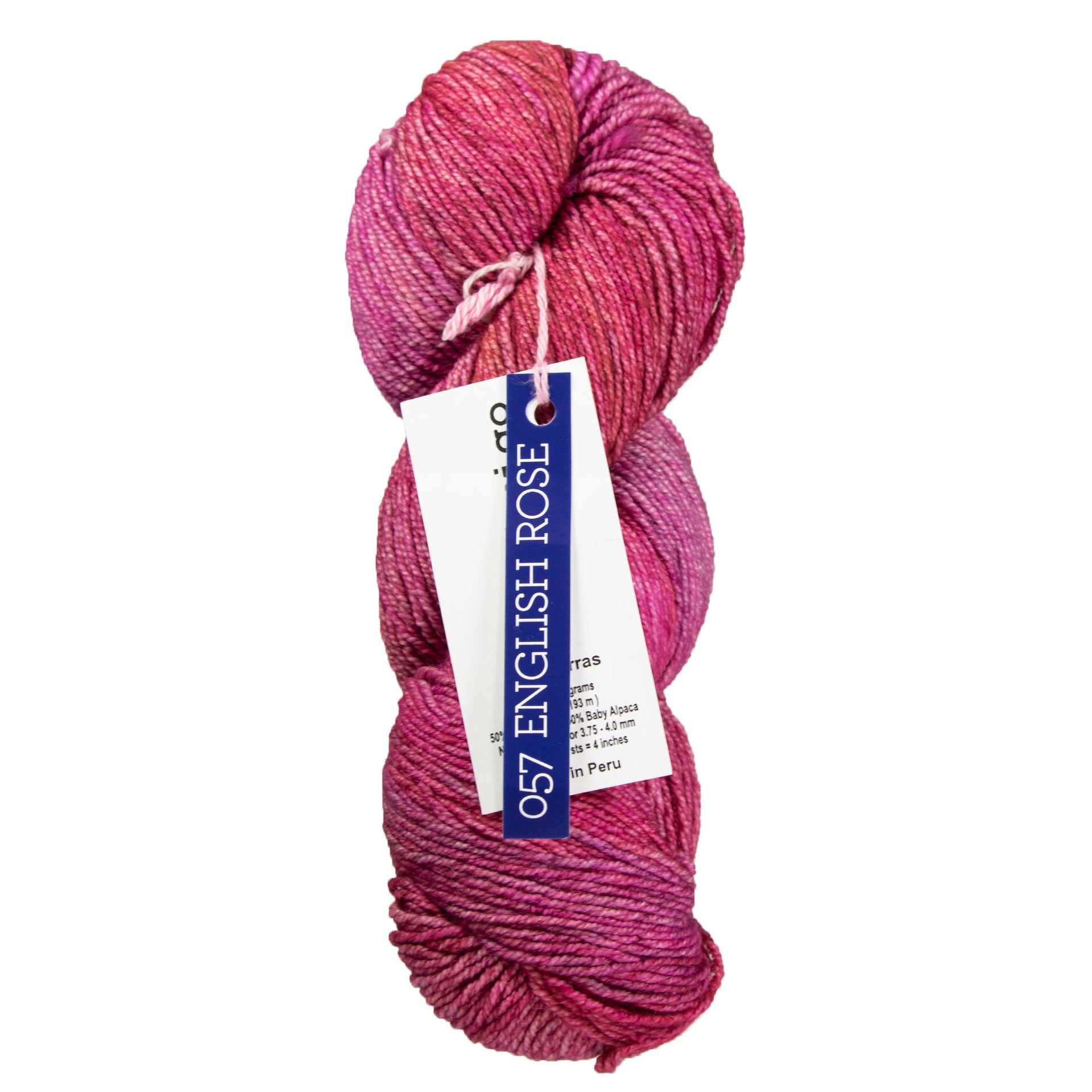 Malabrigo Dos Tierras Yarn - 057 English Rose - Zoom Image
