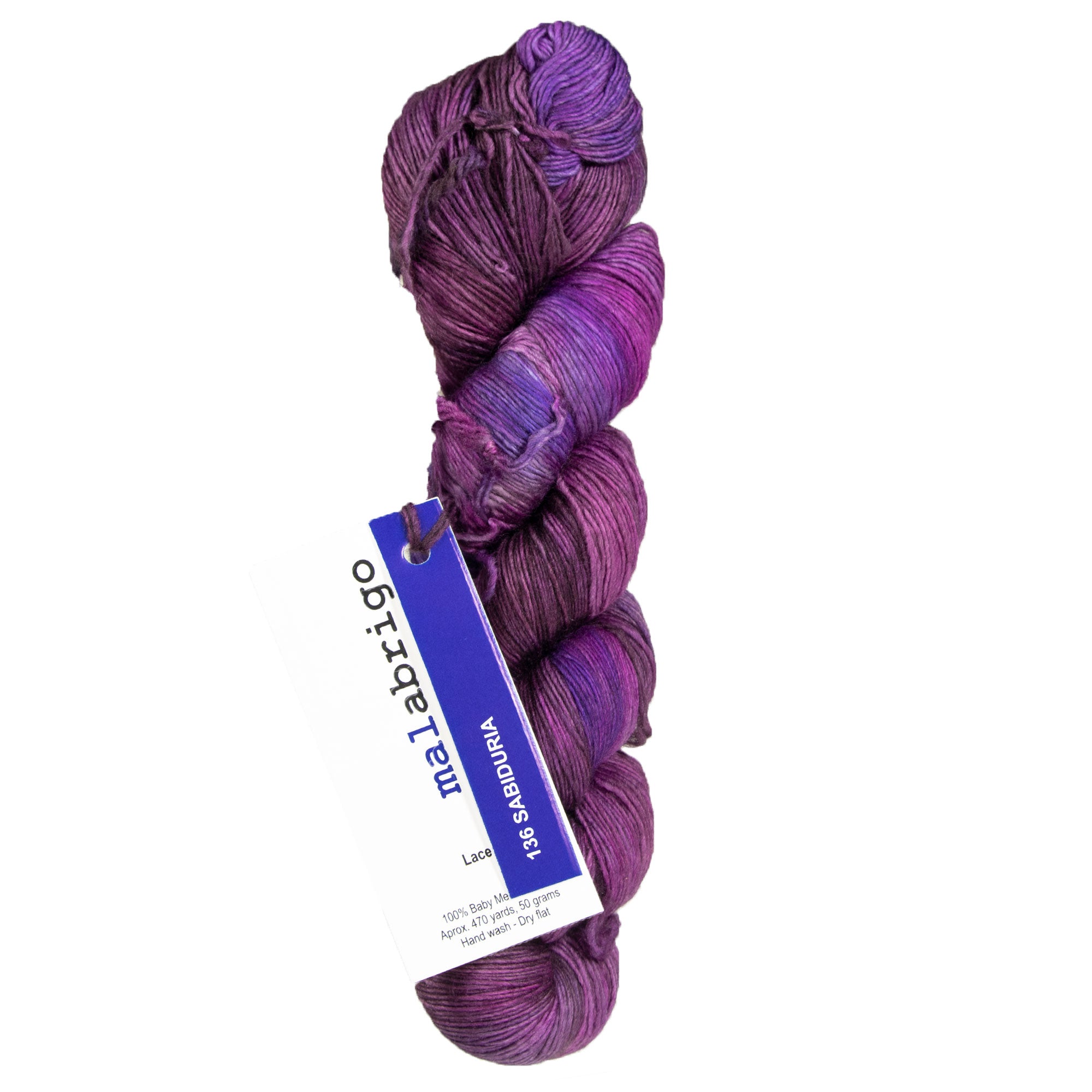 Malabrigo Lace Yarn - 136 Sabiduria - Zoom Image