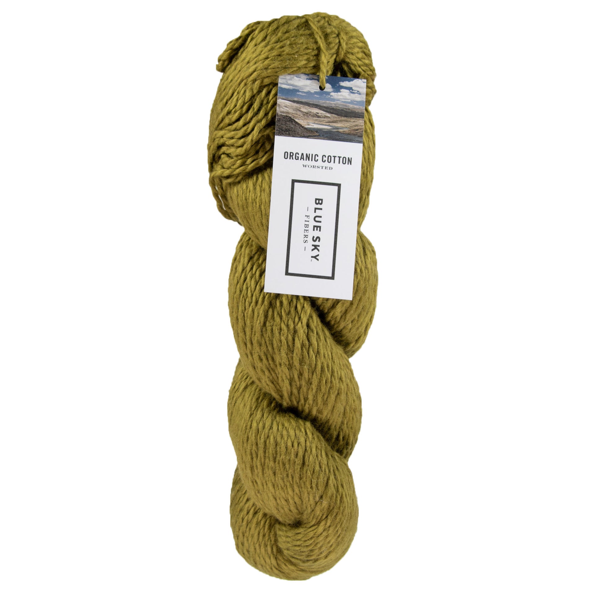 Blue Sky Fibers Organic Cotton Yarn - 650 - Bay Leaf - Zoom Image
