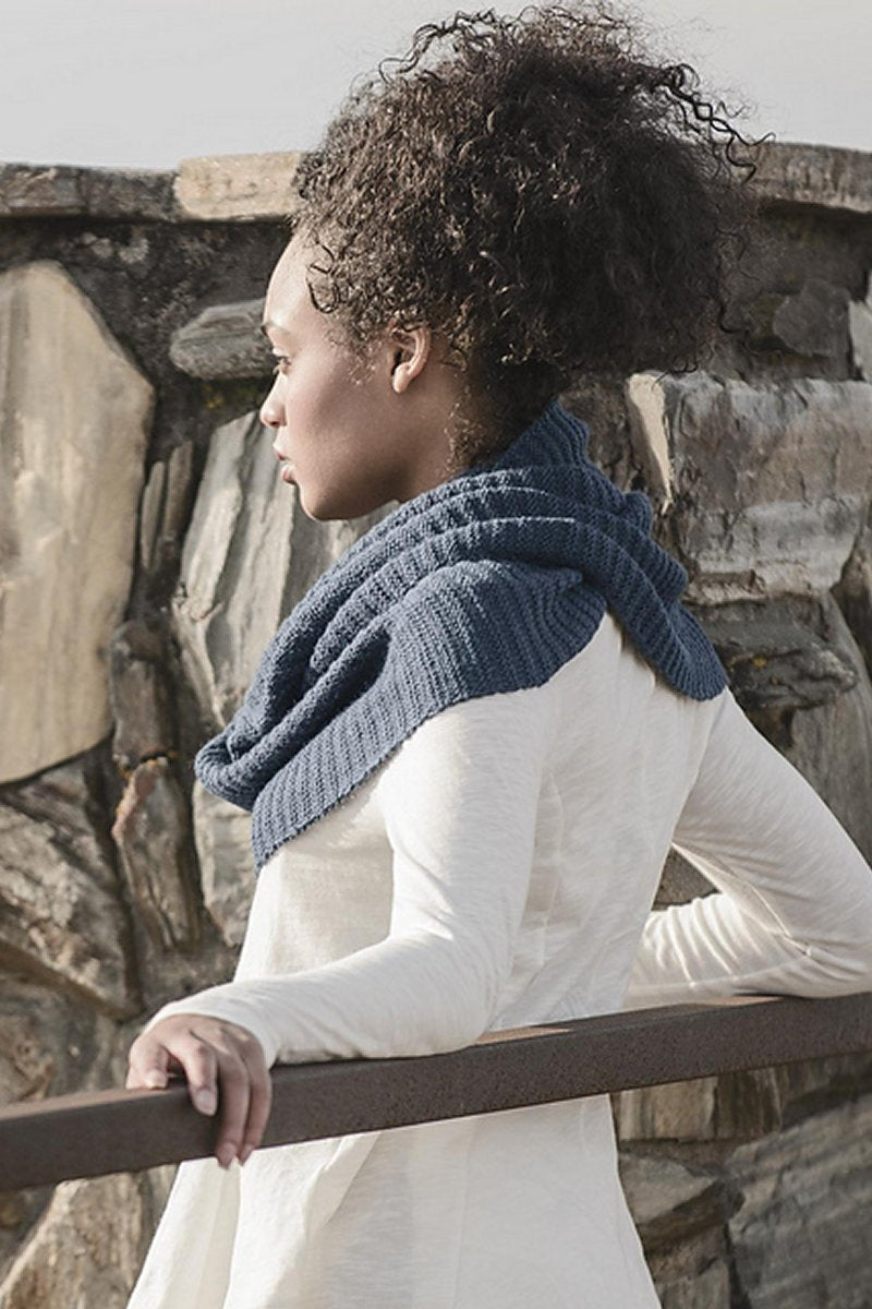 Blue Sky Fibers The Classic Series Patterns - Weldon Alpaca Wrap - PDF Download - Extra Image