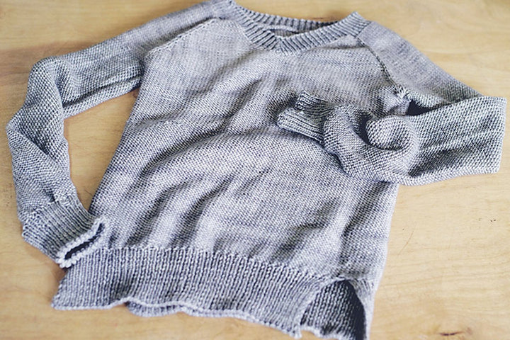 Madelinetosh Tosh Patterns - Boyfriend Sweater - PDF Download - Extra Image