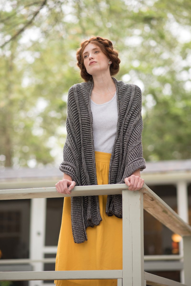 Berroco Portfolio Vol. 5 Patterns - Shutter Shade Stole - PDF Download - Extra Image
