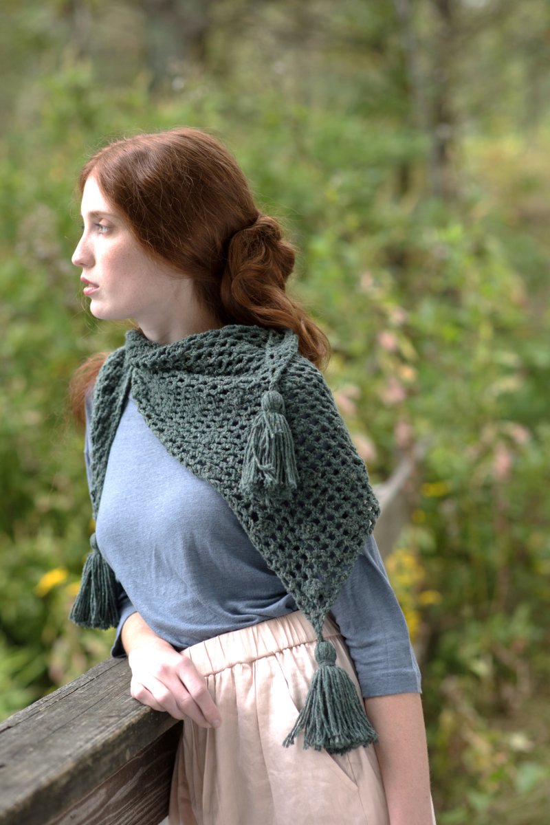 Berroco Portfolio Vol. 5 Patterns - Balsam Scarf - PDF Download - Extra Image
