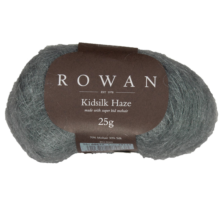 Rowan Kidsilk Haze Yarn - 639 Anthracite - Zoom Image