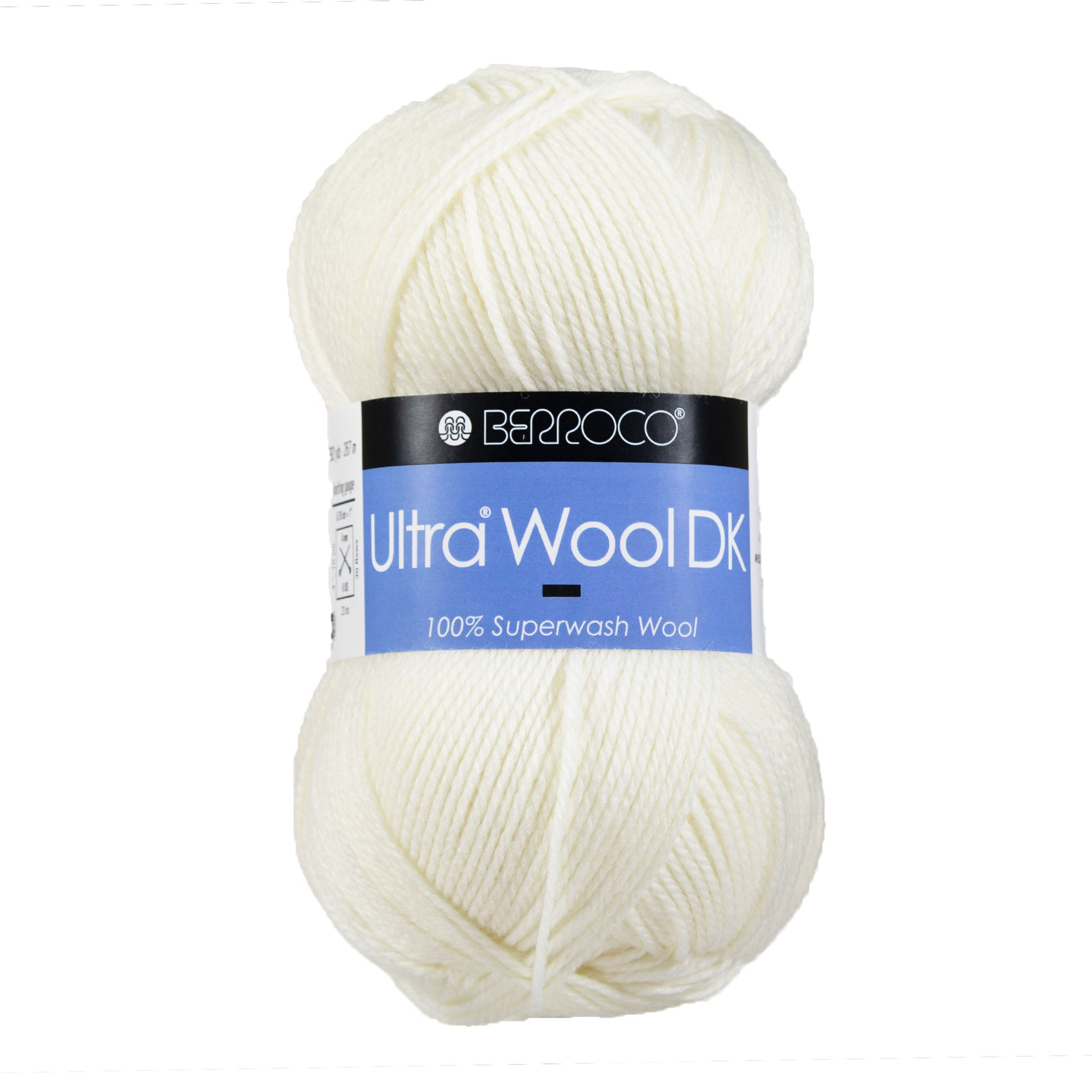 Berroco Ultra Wool DK Yarn - 8300 Snow - Zoom Image
