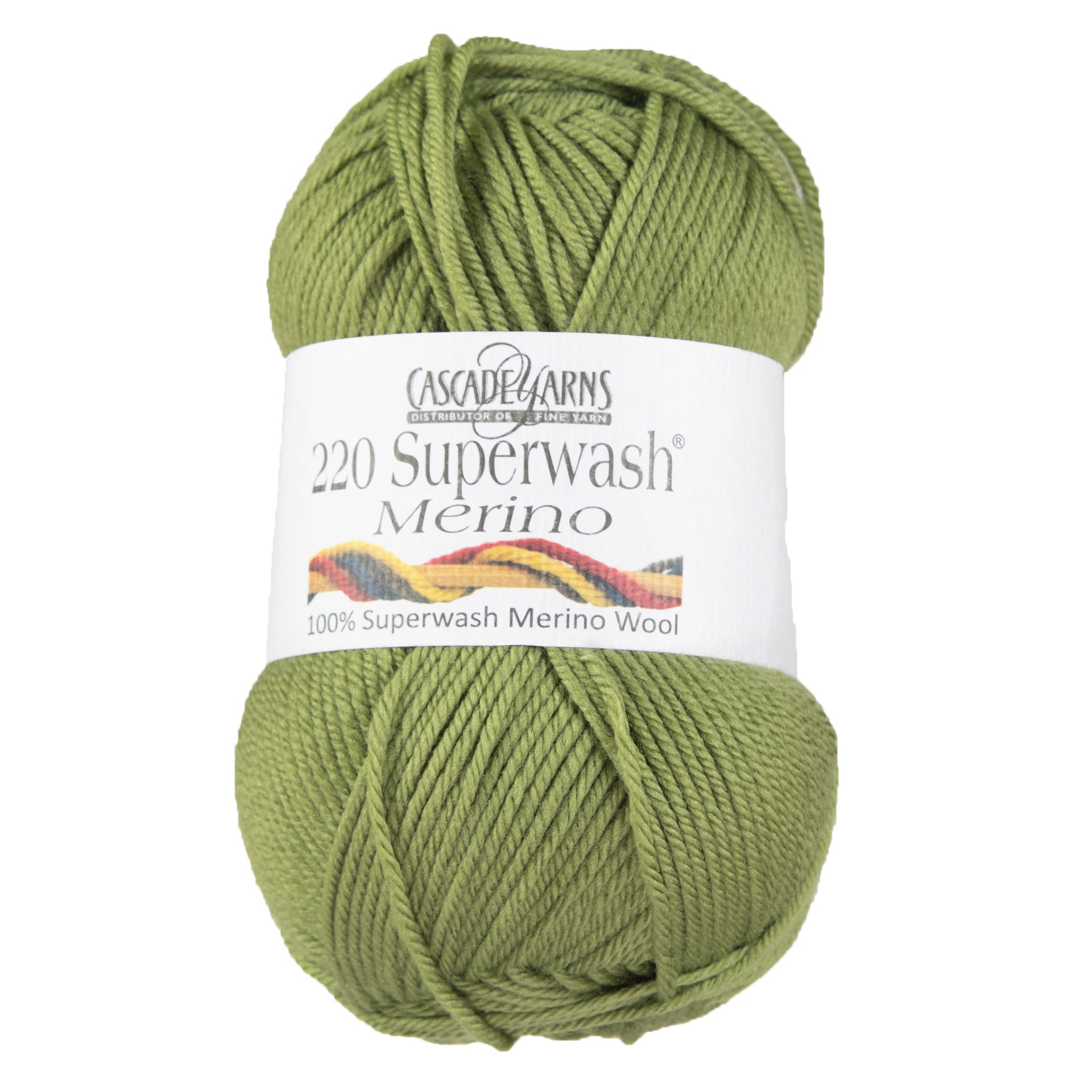 Cascade Yarns 220 Superwash Merino Yarn - 058 Iguana - Zoom Image
