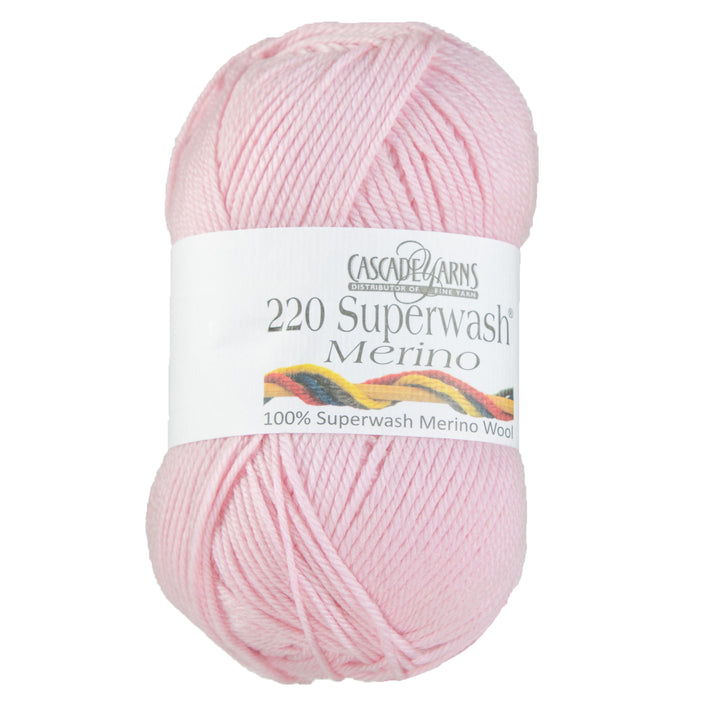 Cascade Yarns 220 Superwash Merino Yarn - 063 Pale Lilac - Zoom Image