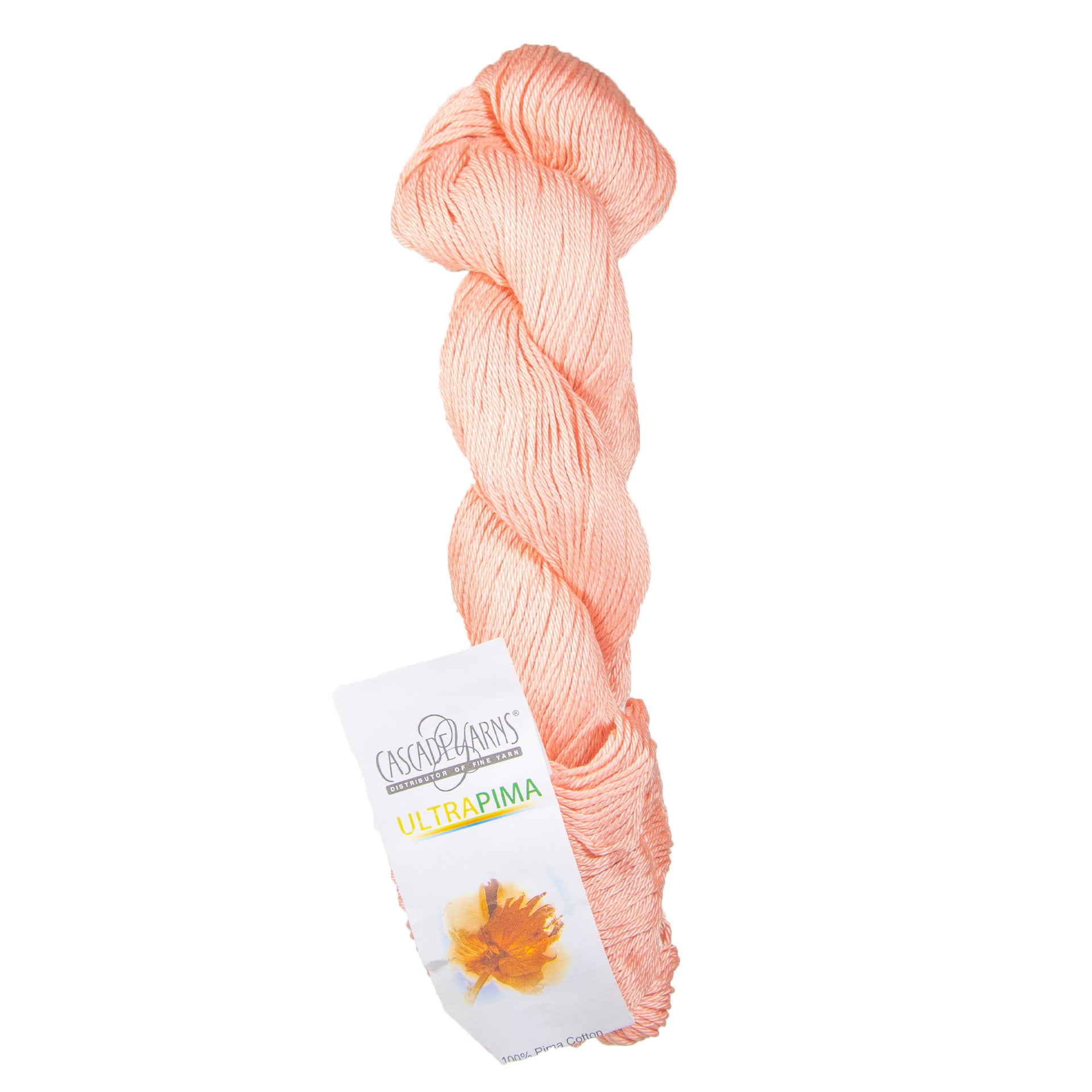 Cascade Yarns Ultra Pima Yarn - 3827 Coral Cloud - Zoom Image
