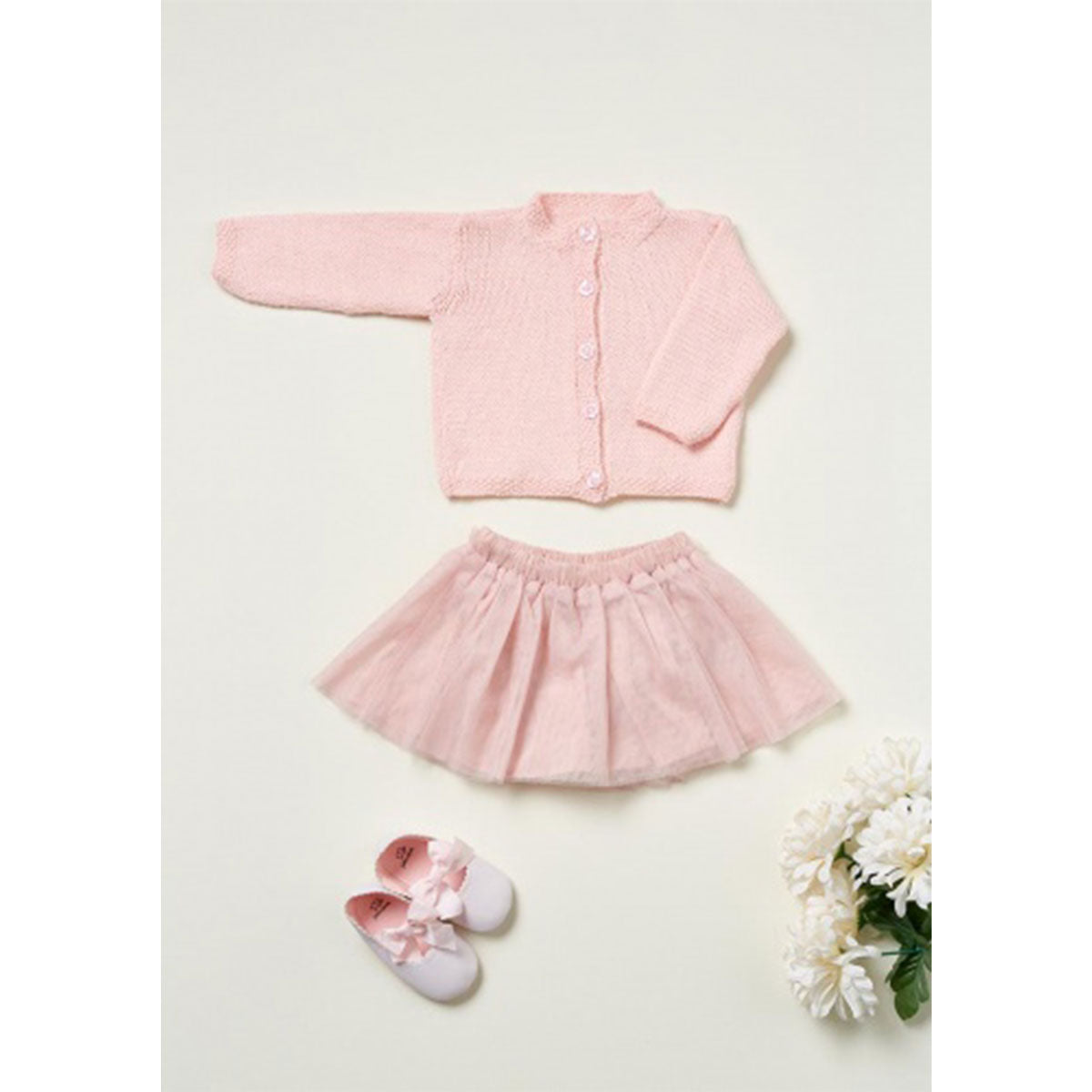 Rowan Baby Knits Collection Patterns - Simple Cardigan - PDF Download - Extra Image
