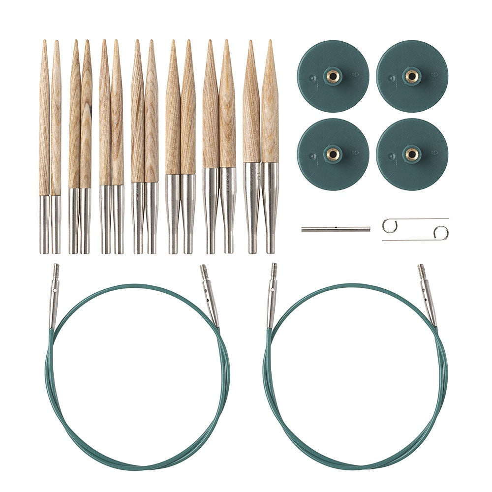 Knit Picks Sunstruck Short Interchangeable Needle Set - US 4-10
