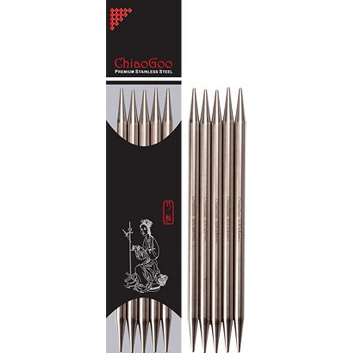 ChiaoGoo Double Pointed Needles - US 10.5 (6.5mm) - 6'' - Extra Image